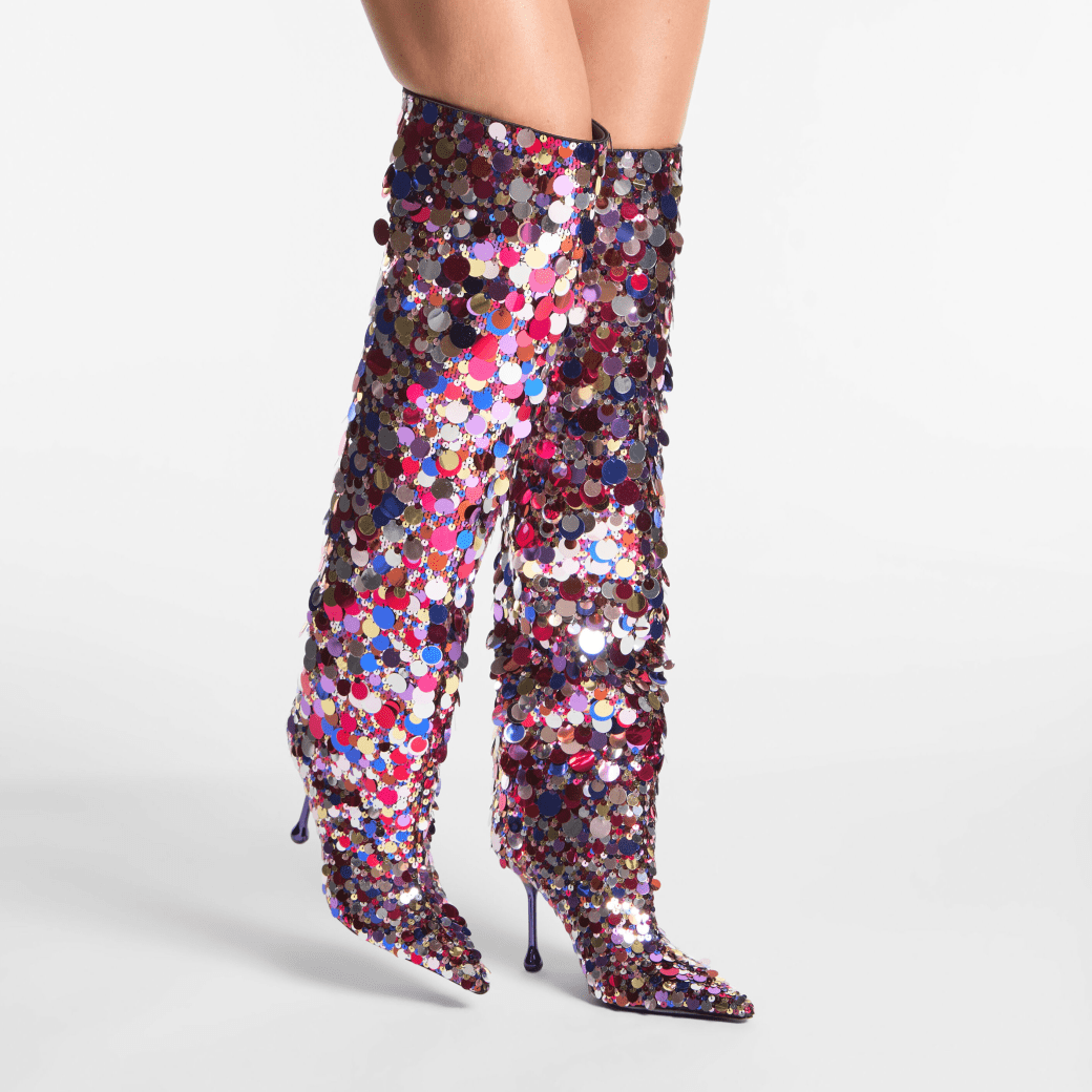 Jimmy choo sequin boots shop
