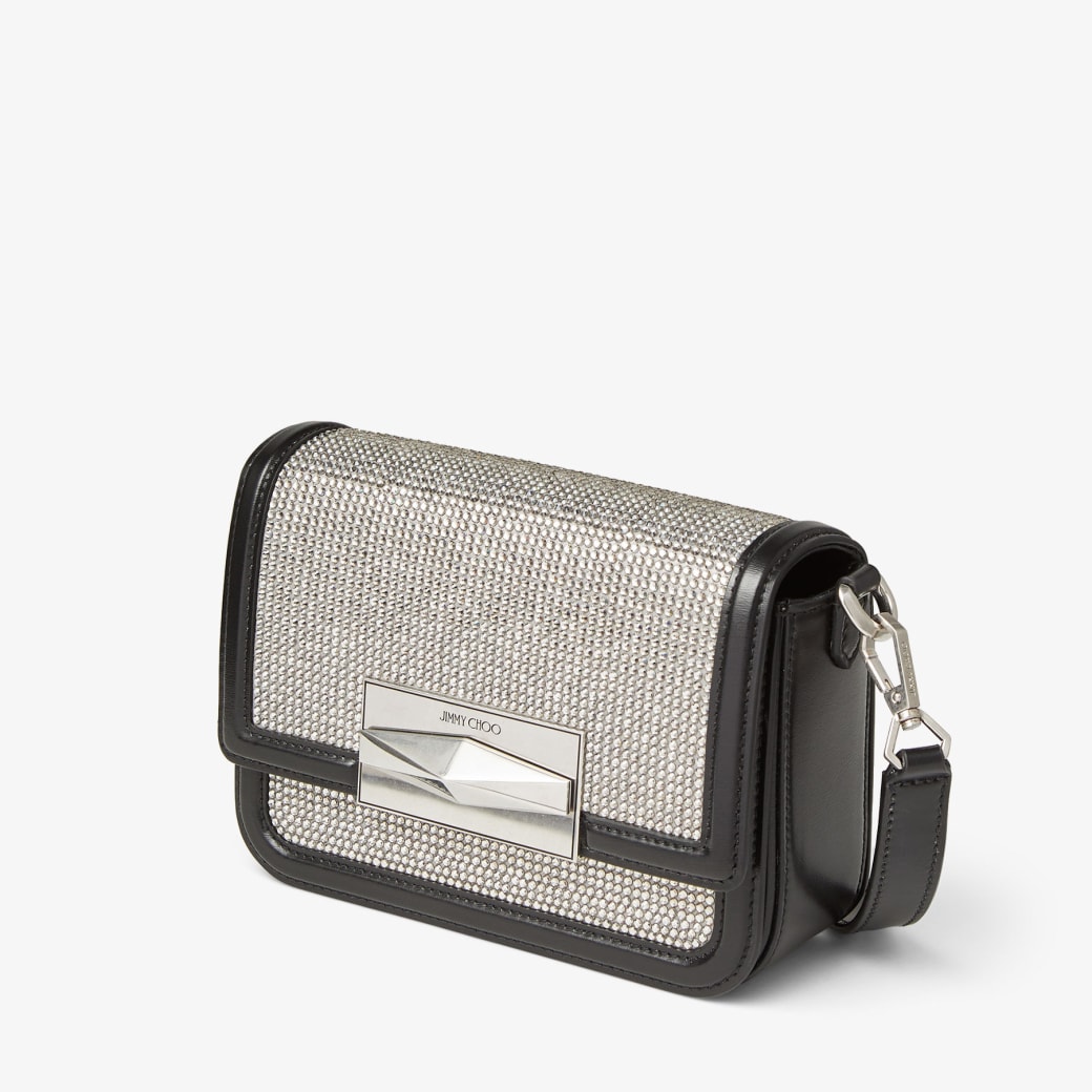 Jimmy choo black crossbody bag top