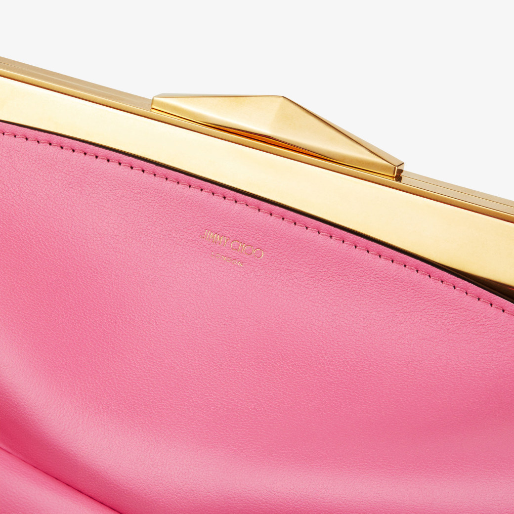 Jimmy choo pink clearance clutch