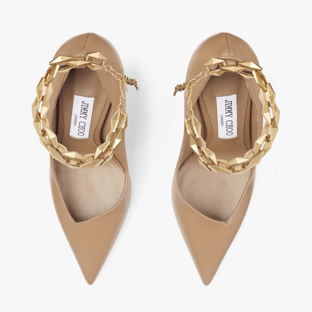 Jimmy choo clearance beige heels