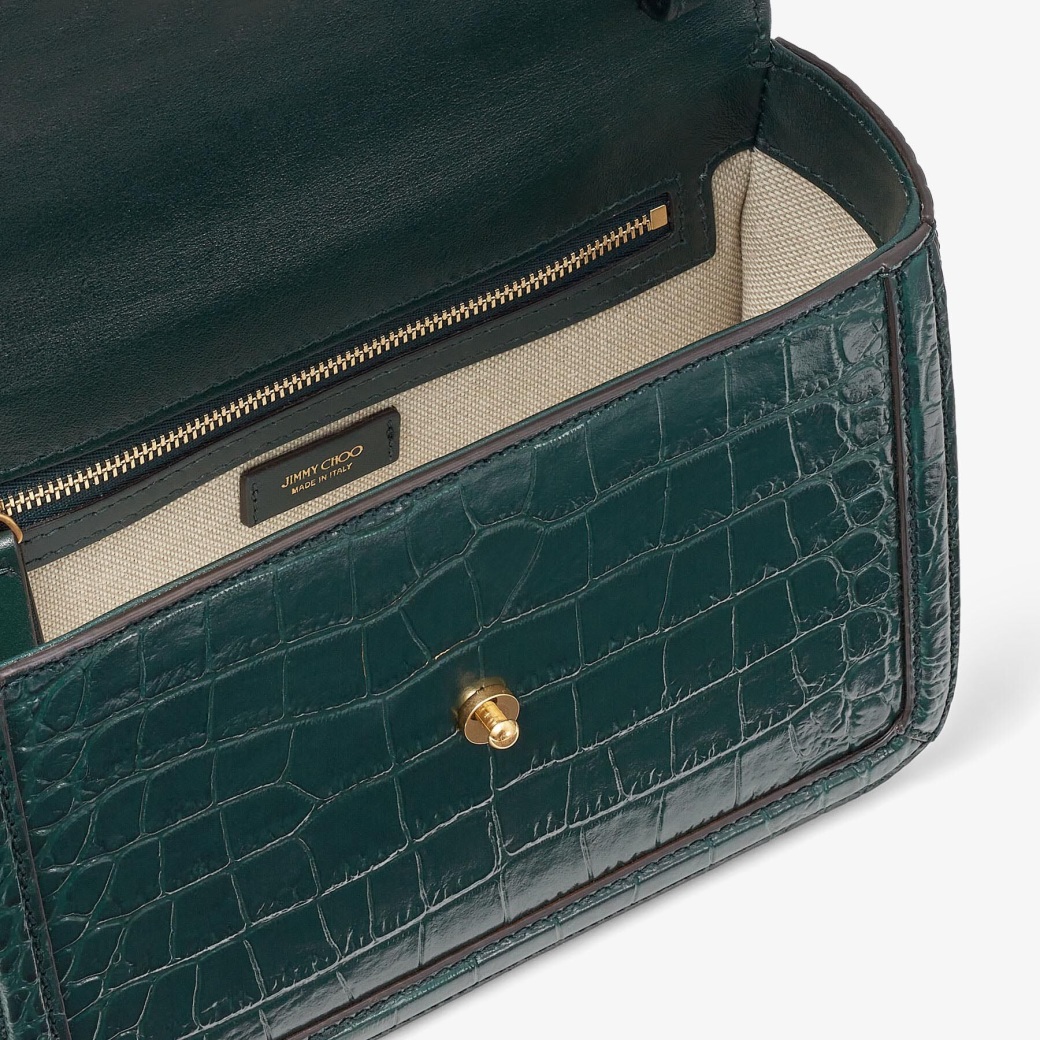 Jimmy choo crocodile bag store