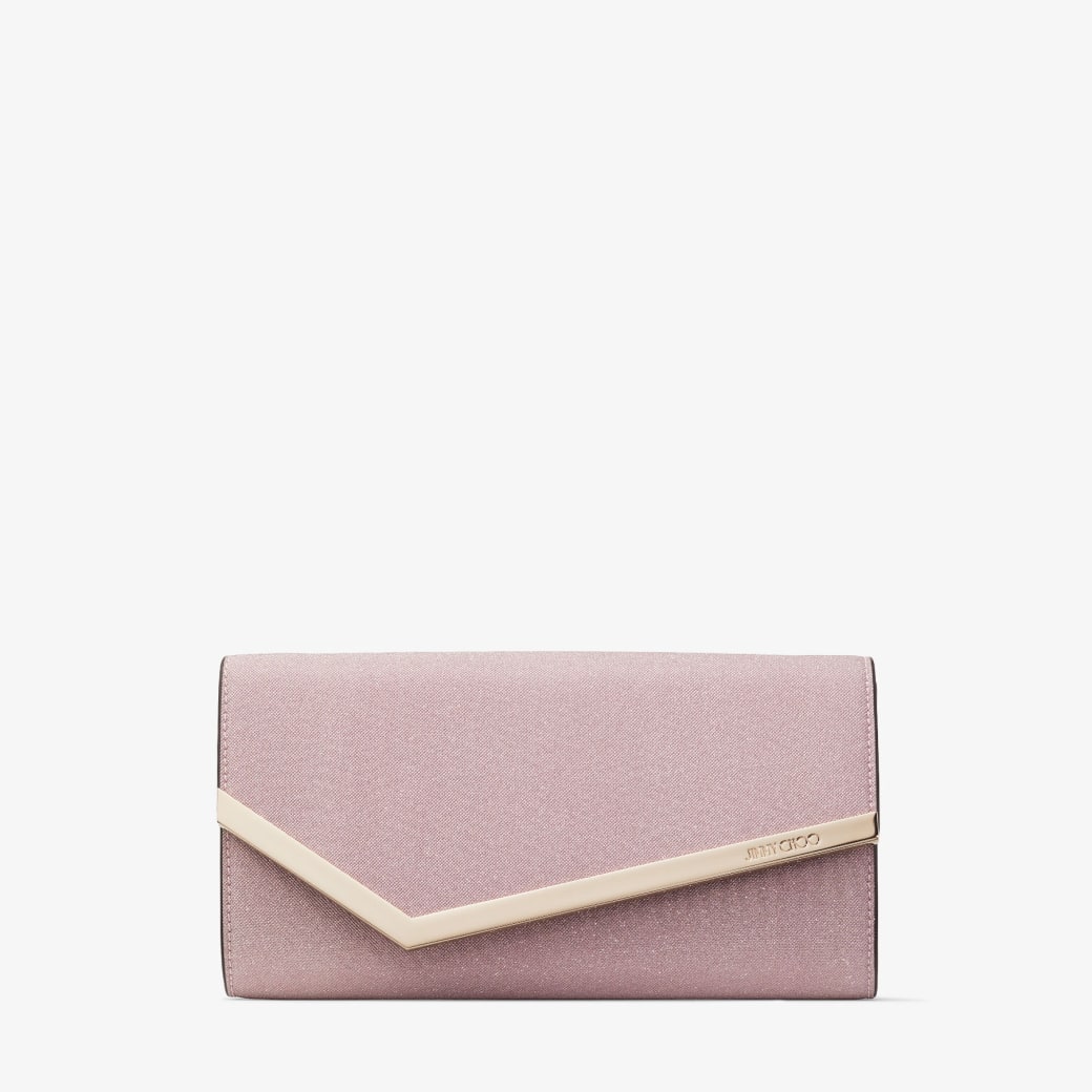 Jimmy choo emmie glitter clutch online