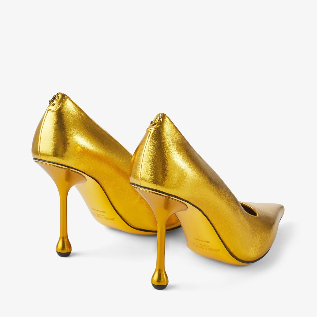 Jimmy choo outlet metallic shoes