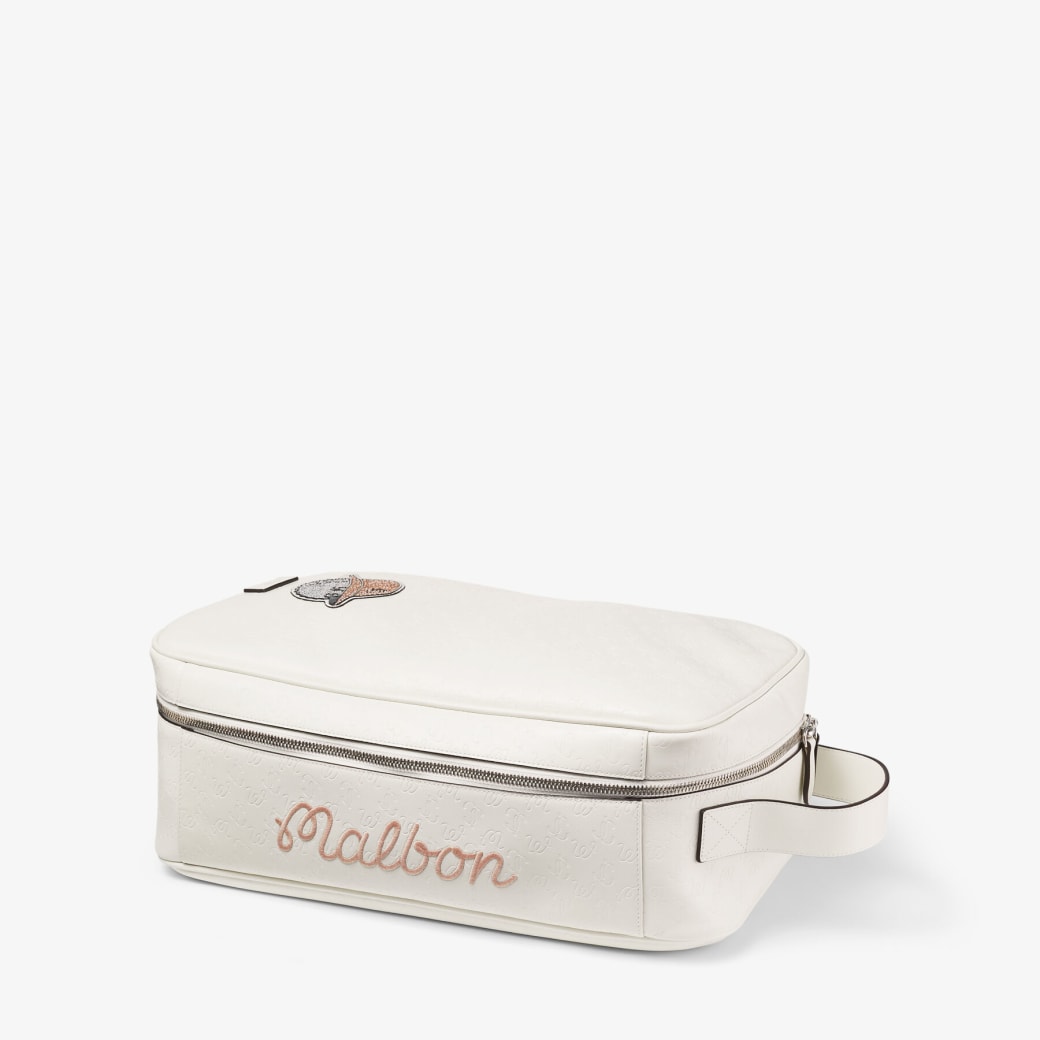 Jimmy Choo Malbon Shoe Bag Leather Crystal embellished Shoe Bag Jimmy Choo Malbon JIMMY CHOO