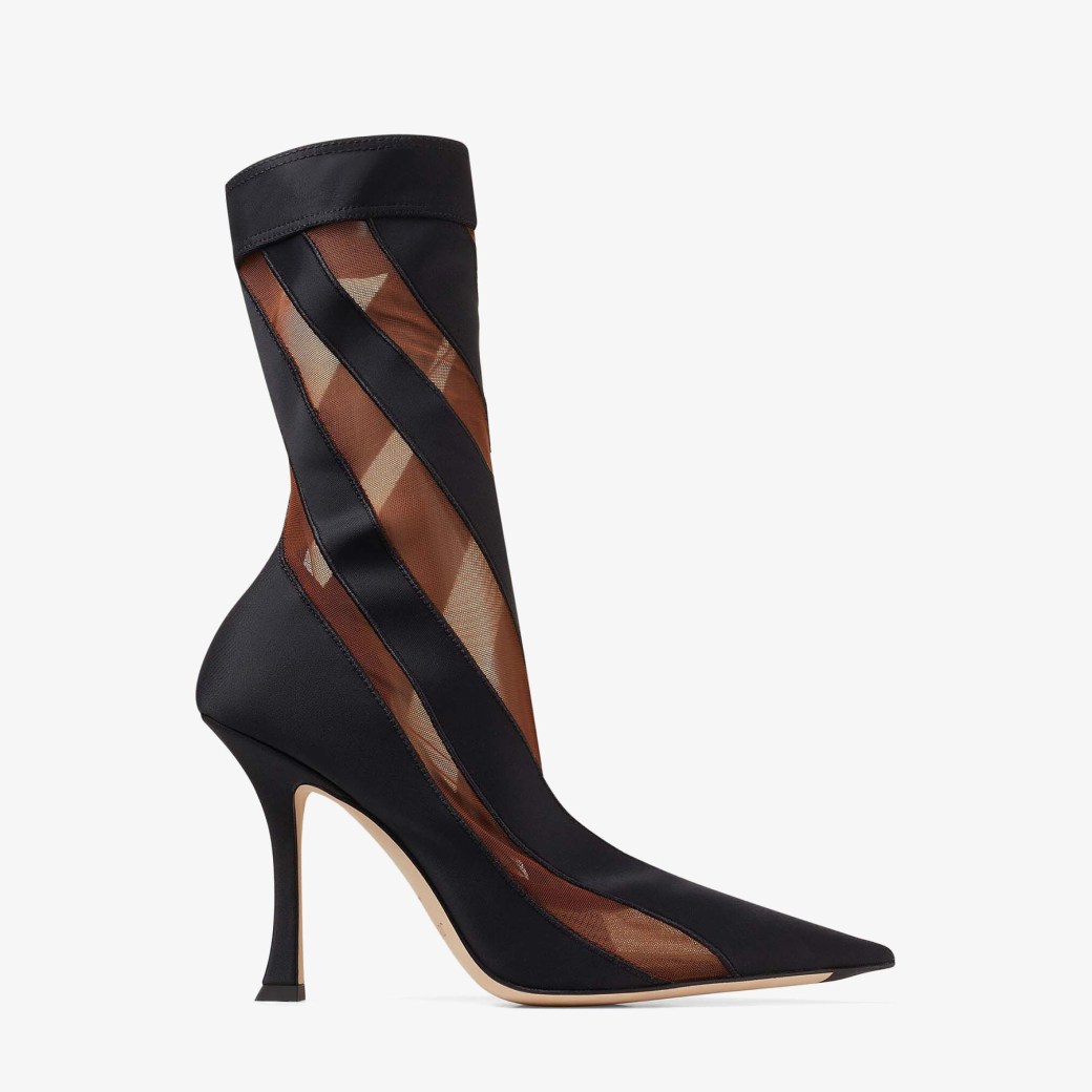 Jimmy choo discount mugler boots dupe