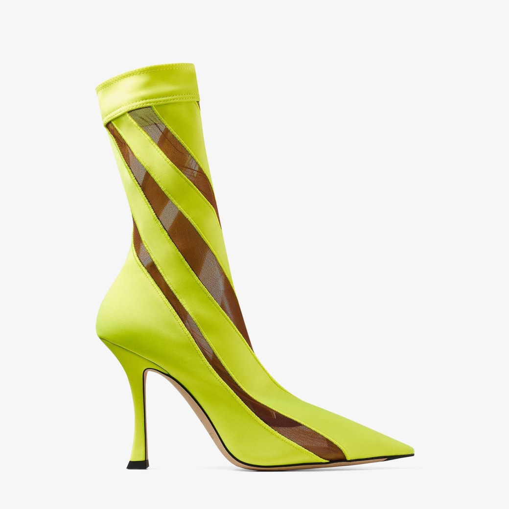 Jimmy choo green discount boots