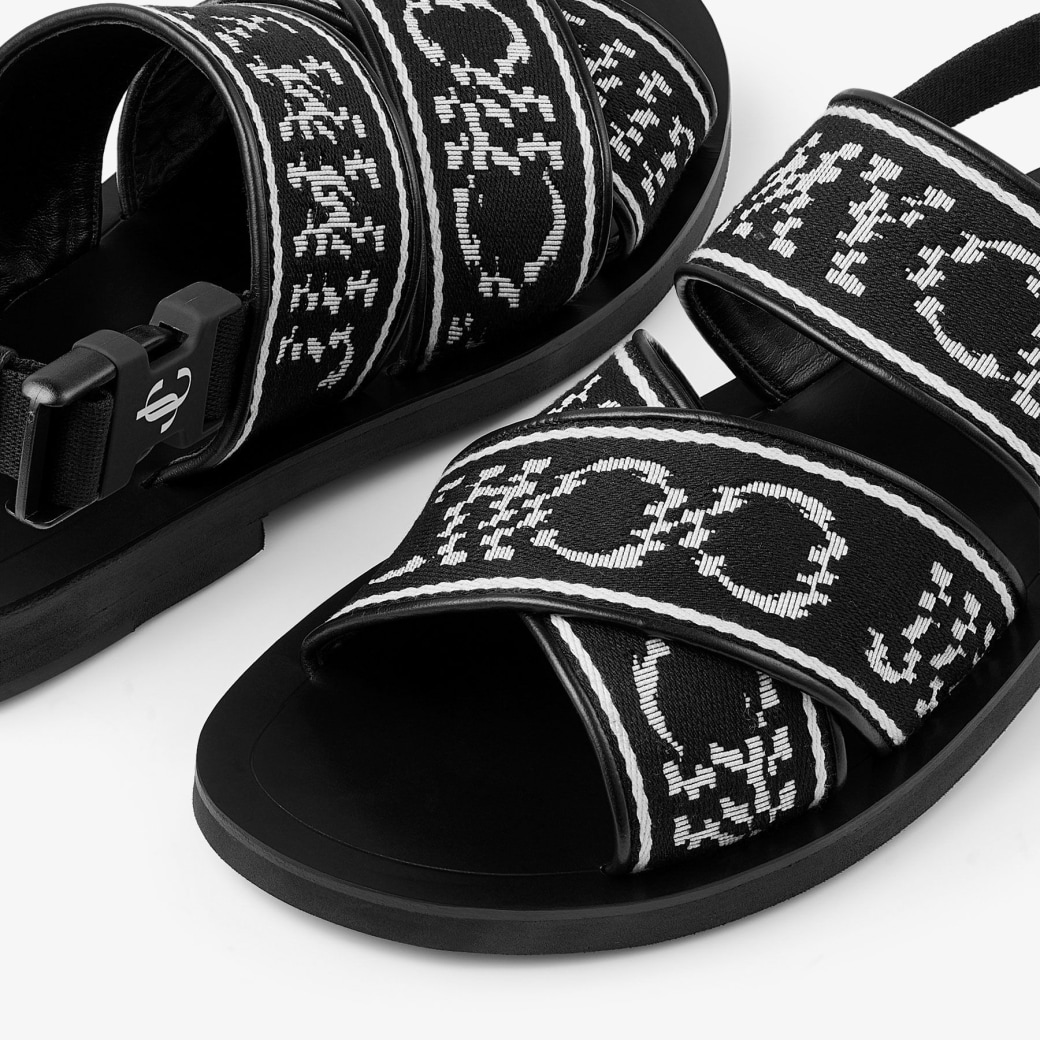 Jimmy choo hot sale slippers mens
