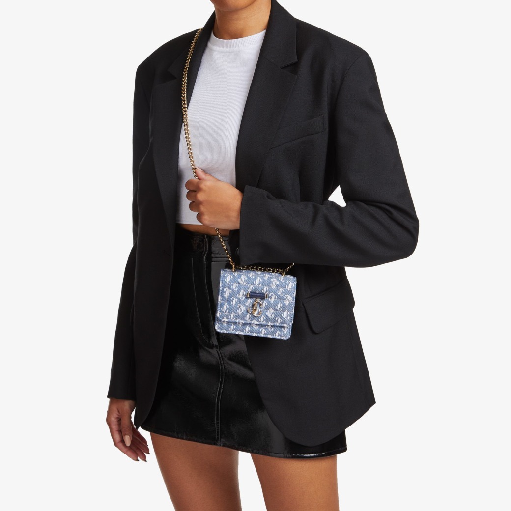 Jimmy choo denim on sale bag