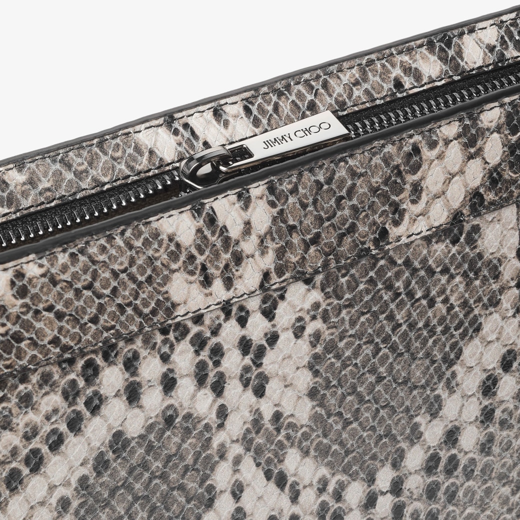 Jimmy choo snakeskin clutch best sale