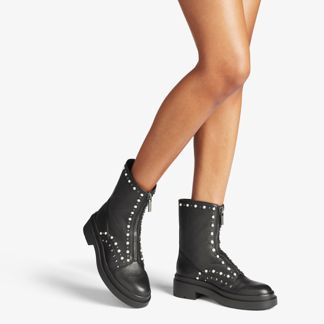 Flat combat boots hotsell