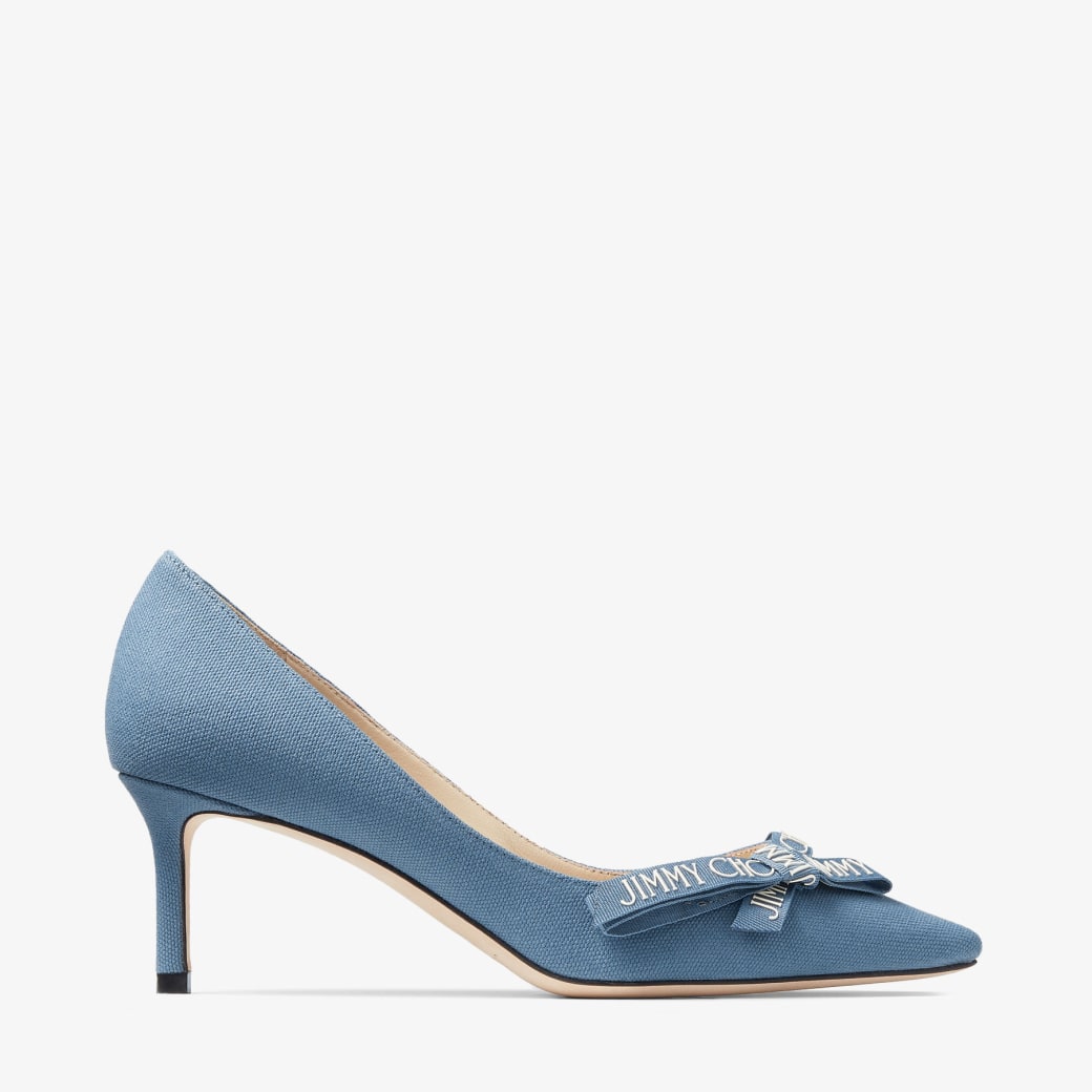 Jimmy choo denim discount pump