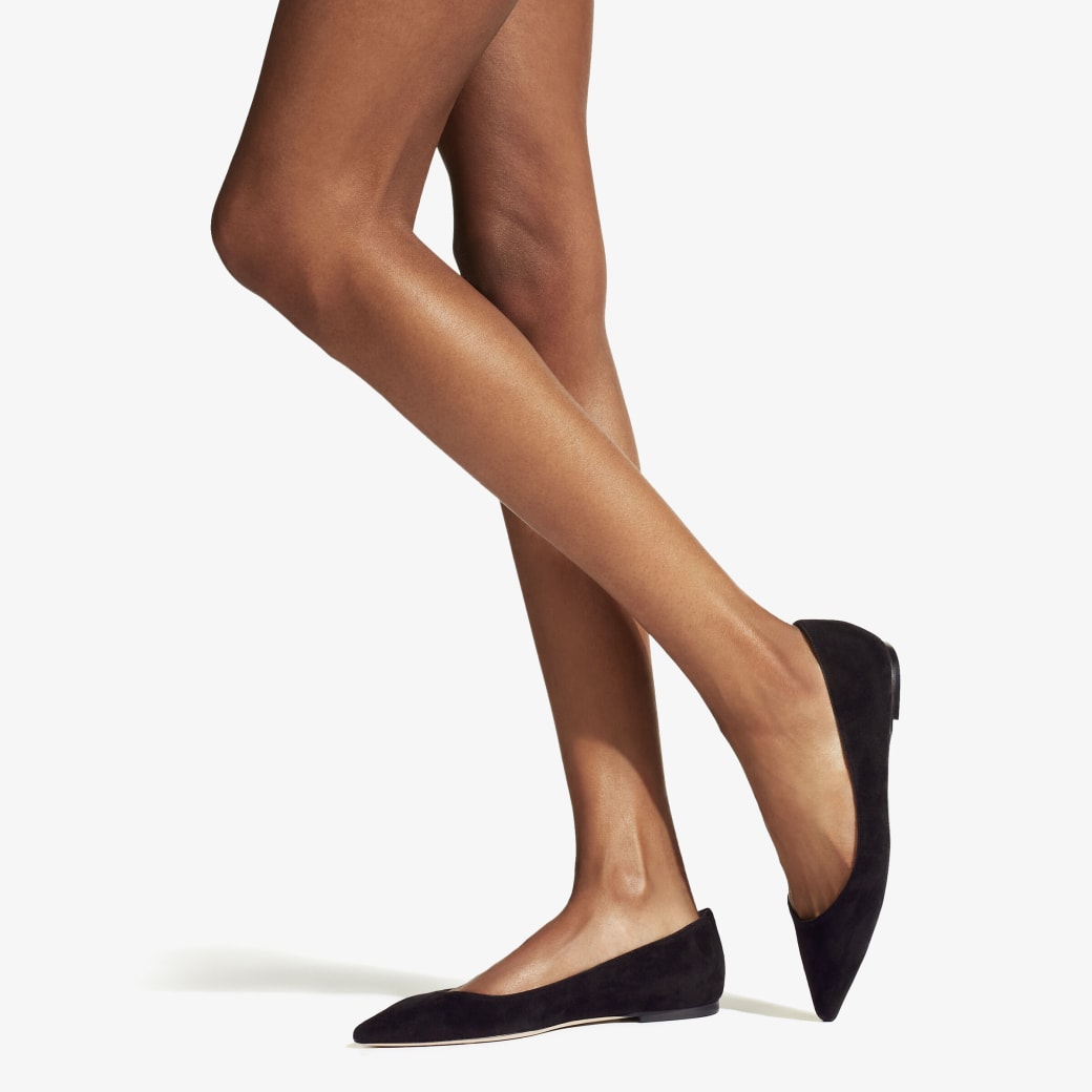 Jimmy choo 2025 romy flat sale