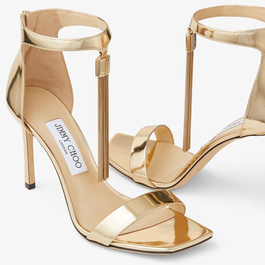 Sandalo jimmy best sale choo oro