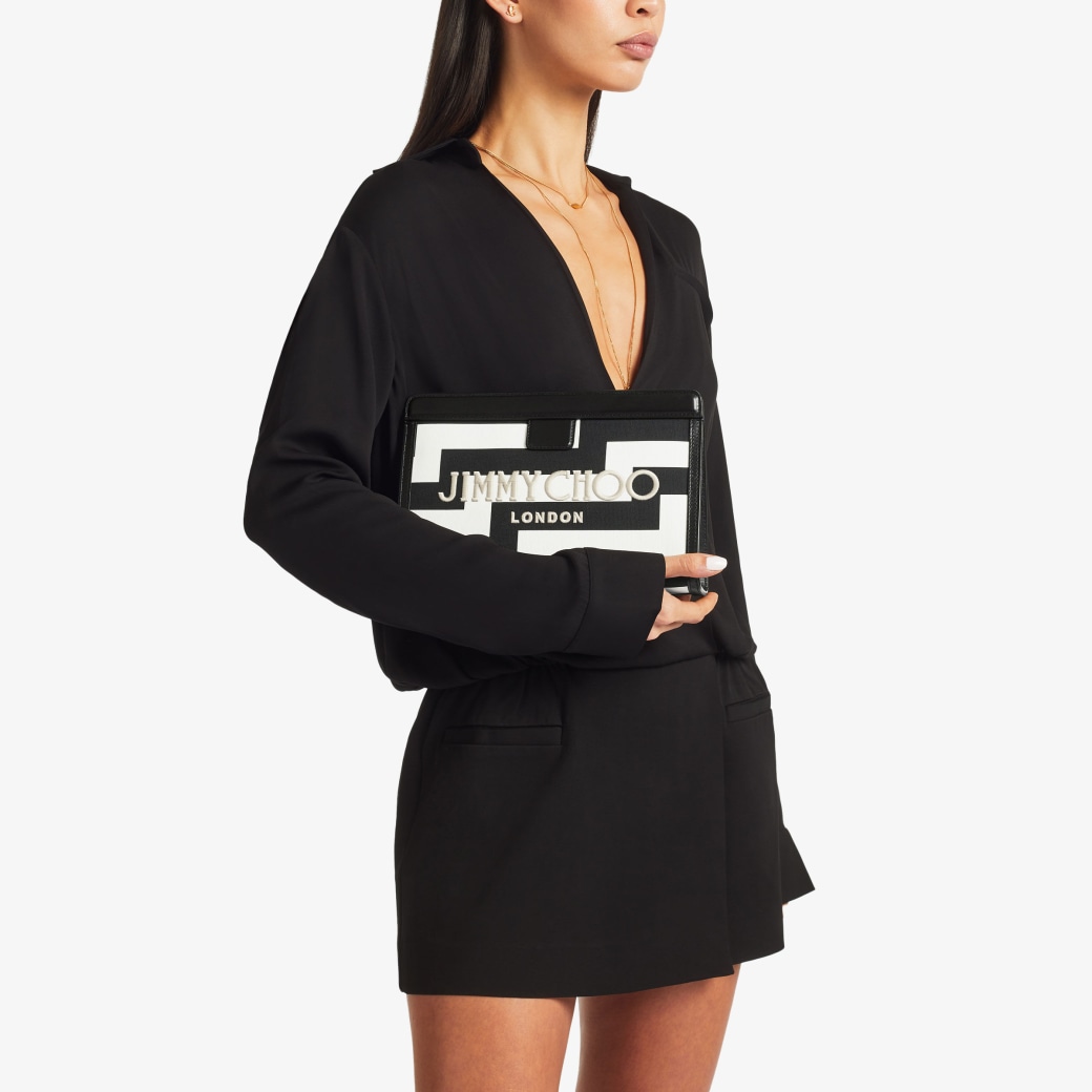 Jimmy choo pouch sales