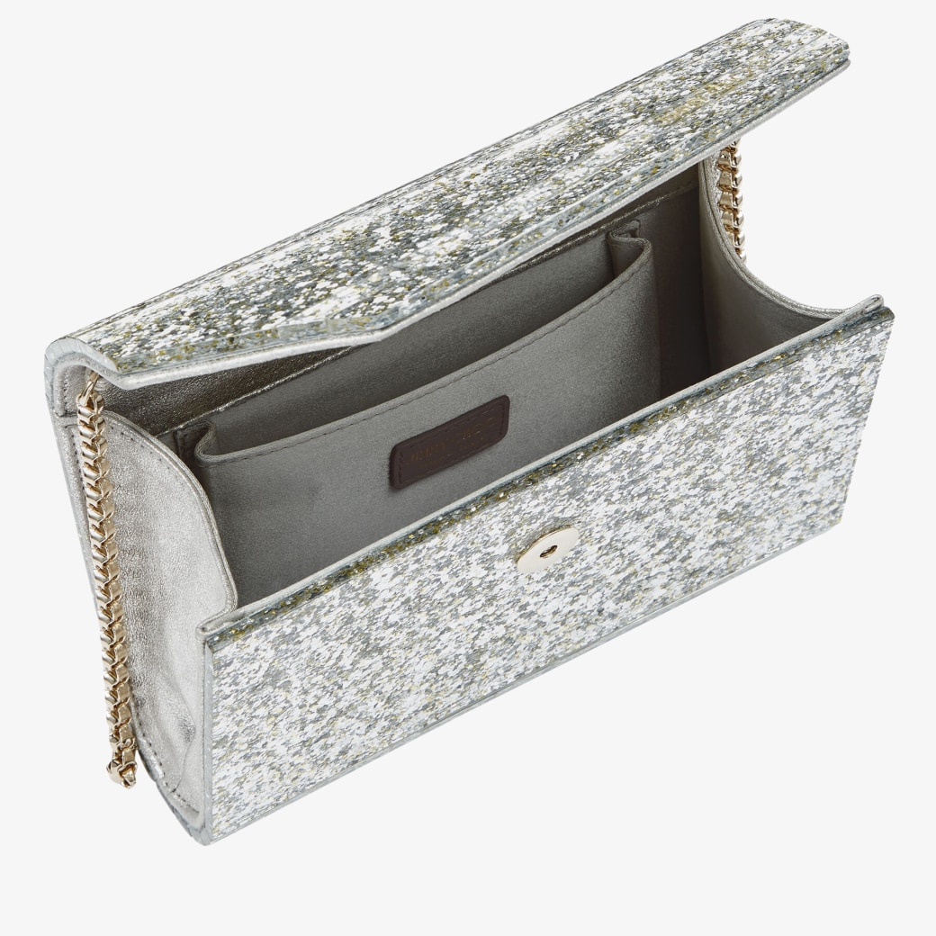 Jimmy choo 2025 glitter clutch