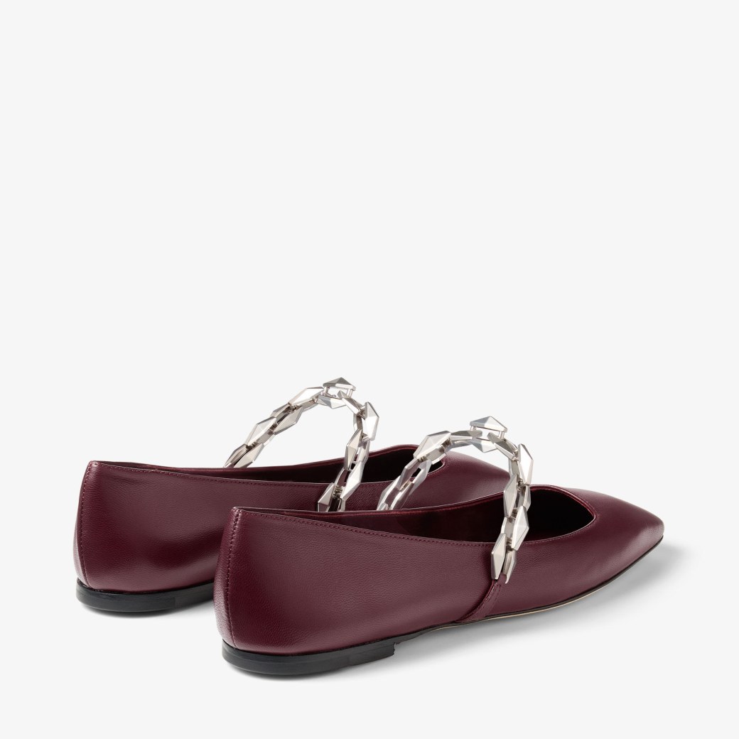 Dora corsage strap ballet pumps top