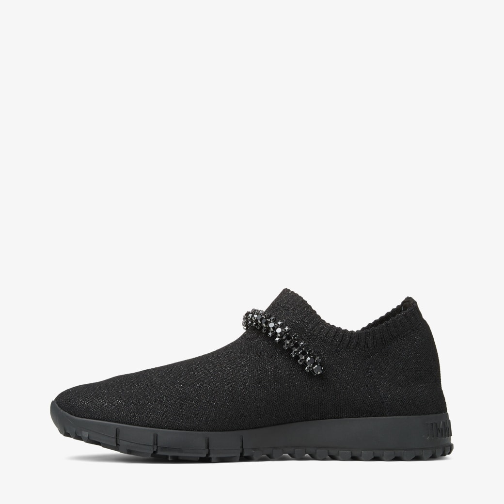 Jimmy choo miami trainers black best sale