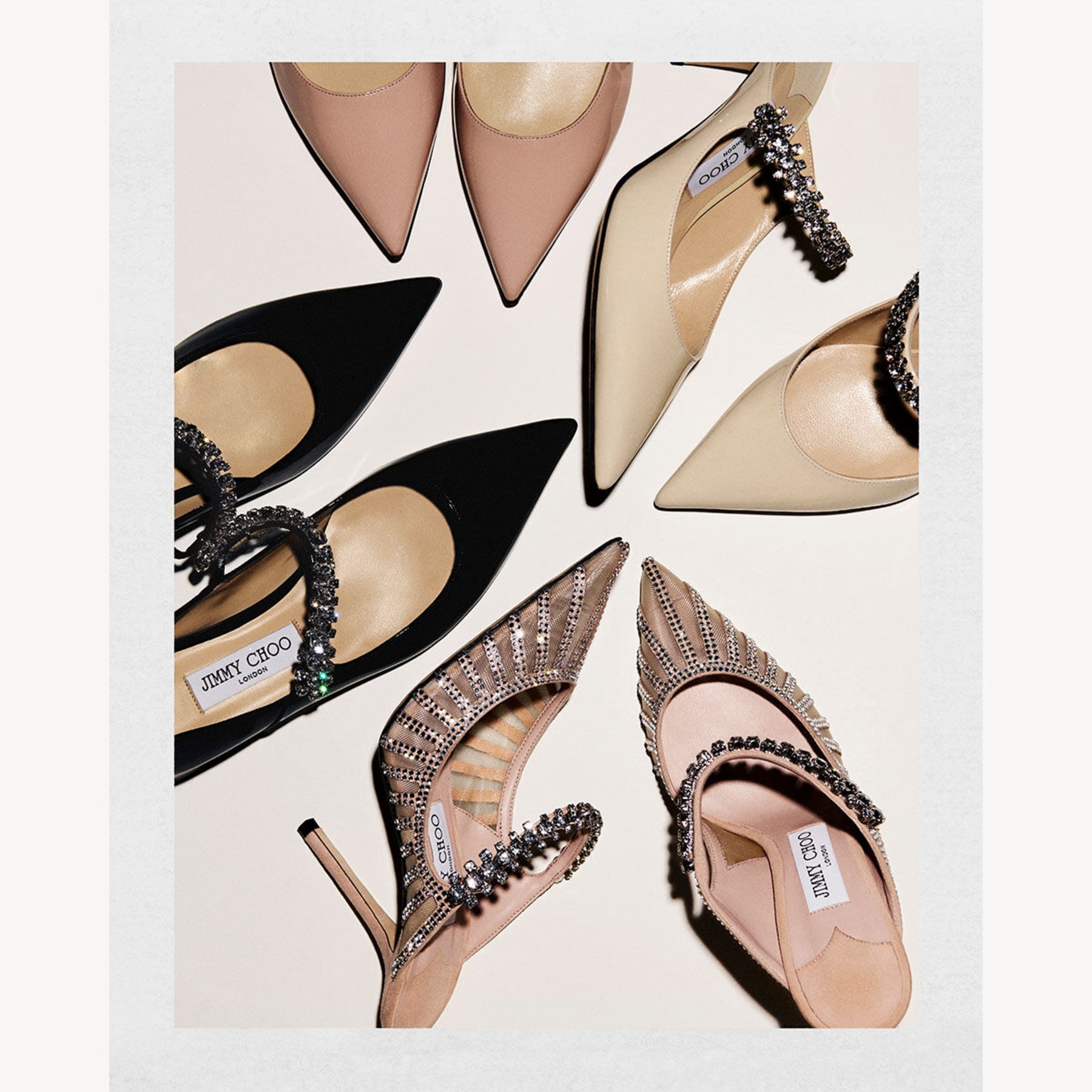 Jimmy choo black shoes outlet