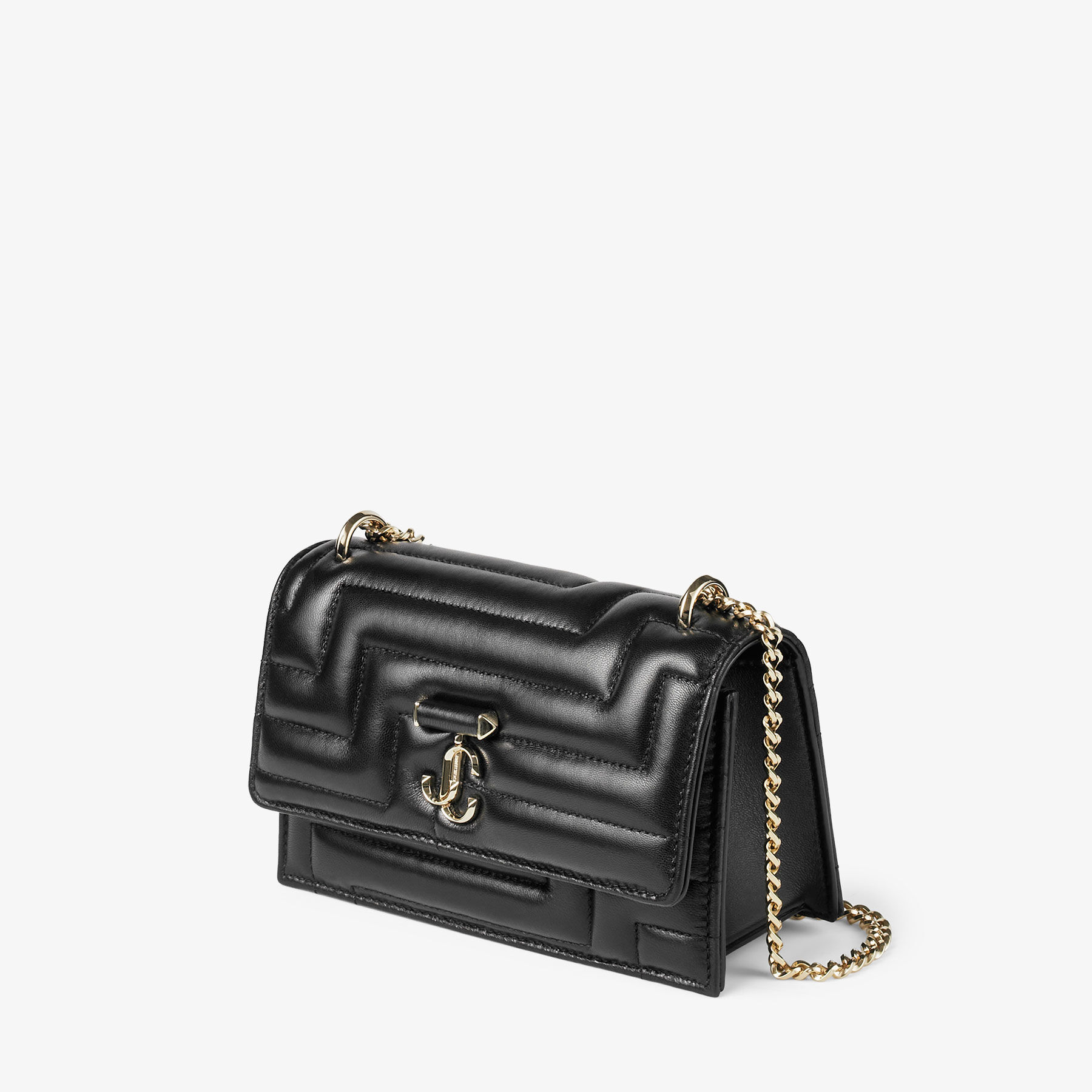 BOHEMIA Black Avenue Nappa Leather Mini Bag Summer Collection