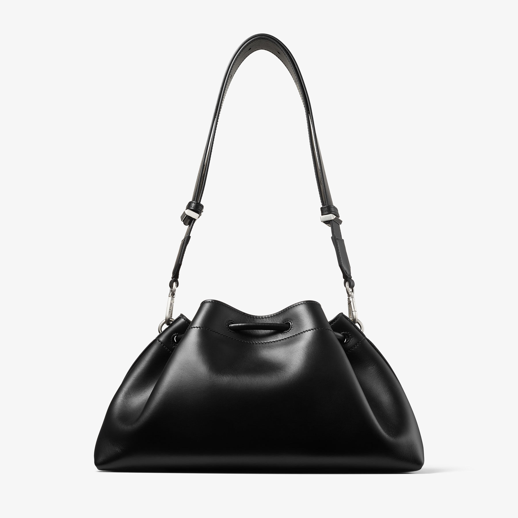 Cinch M | Black Calf Leather Bag | JIMMY CHOO