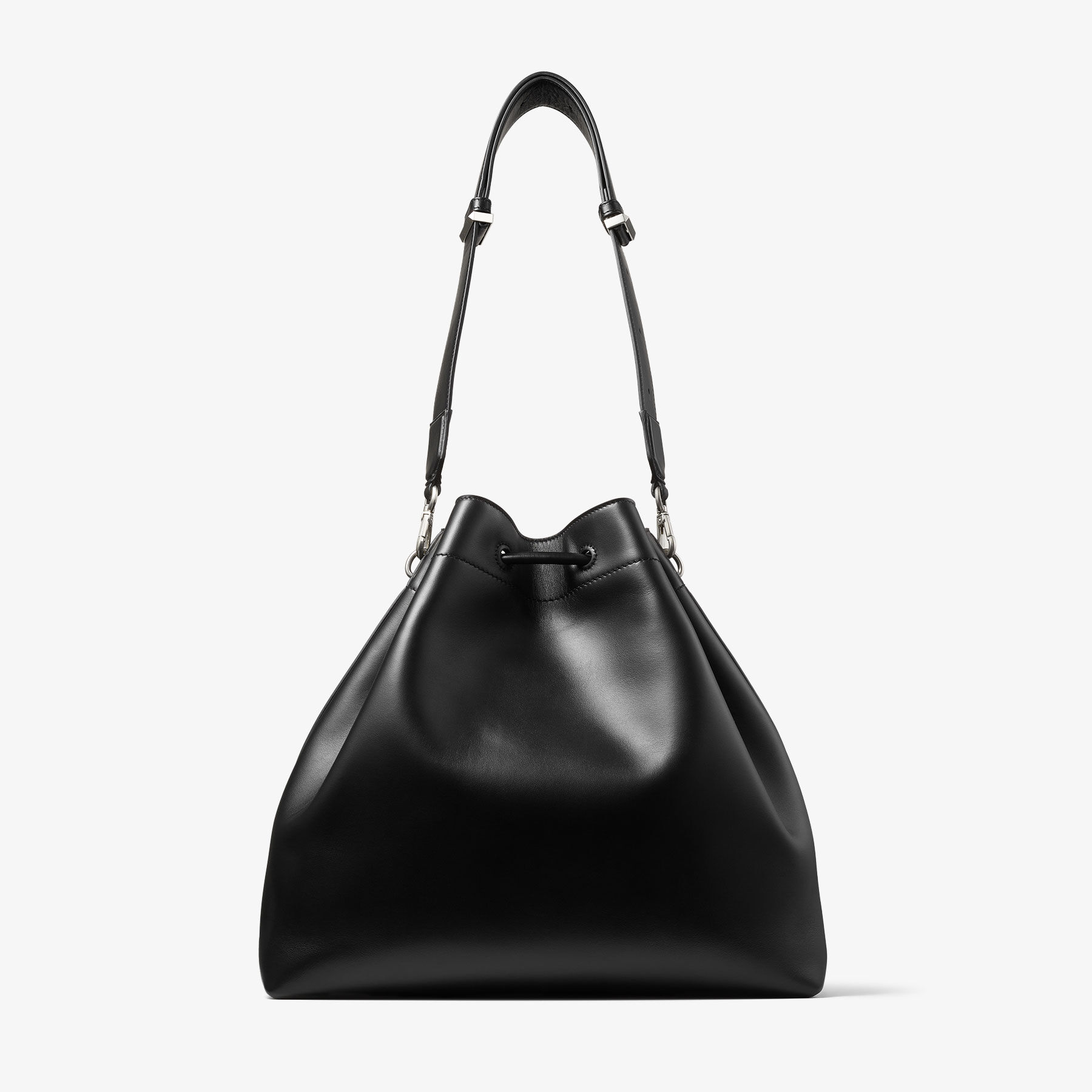 Cinch L Black Calf Leather Bag JIMMY CHOO