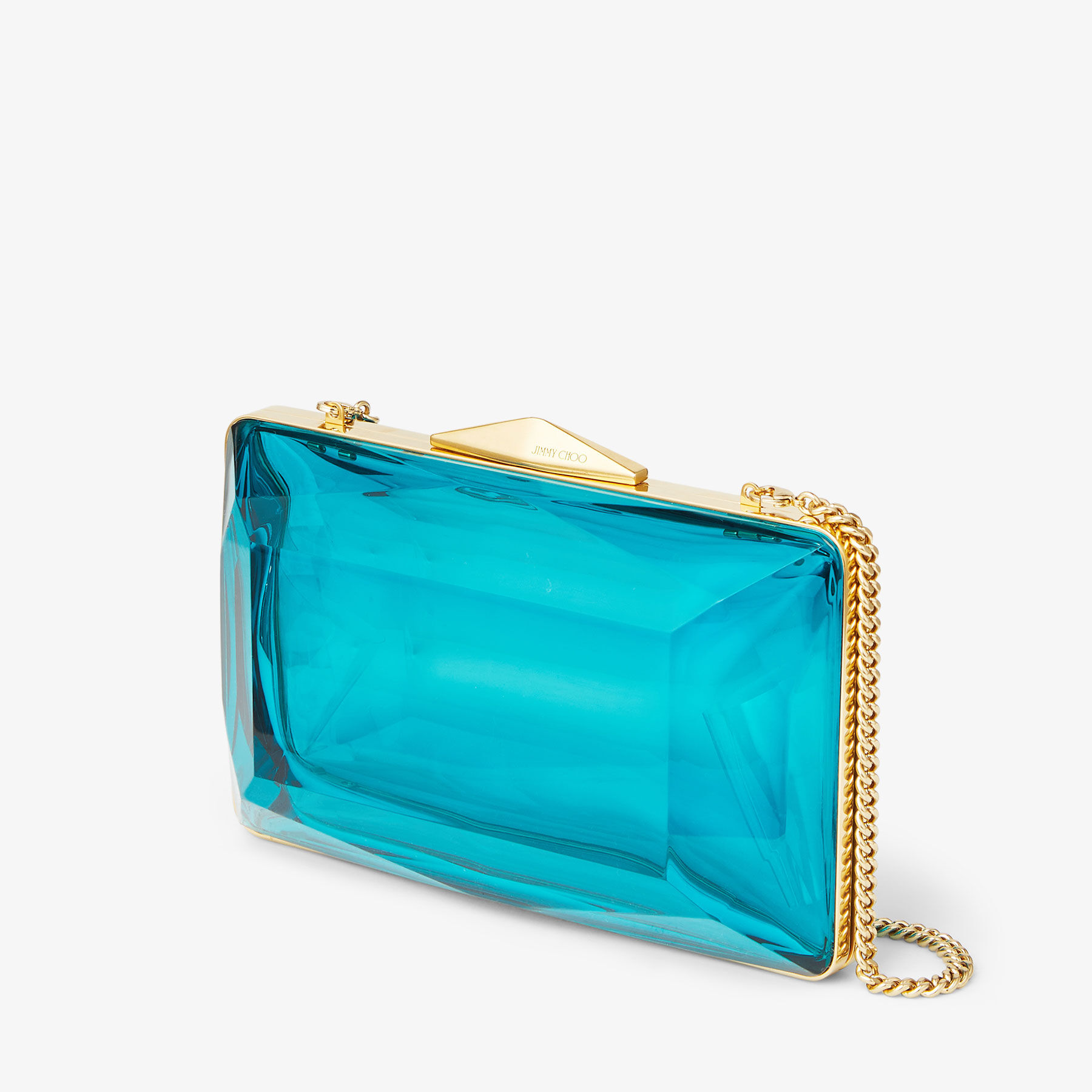 DIAMOND BOX CLUTCH Peacock Acrylic Box Clutch Bag Autumn Collection