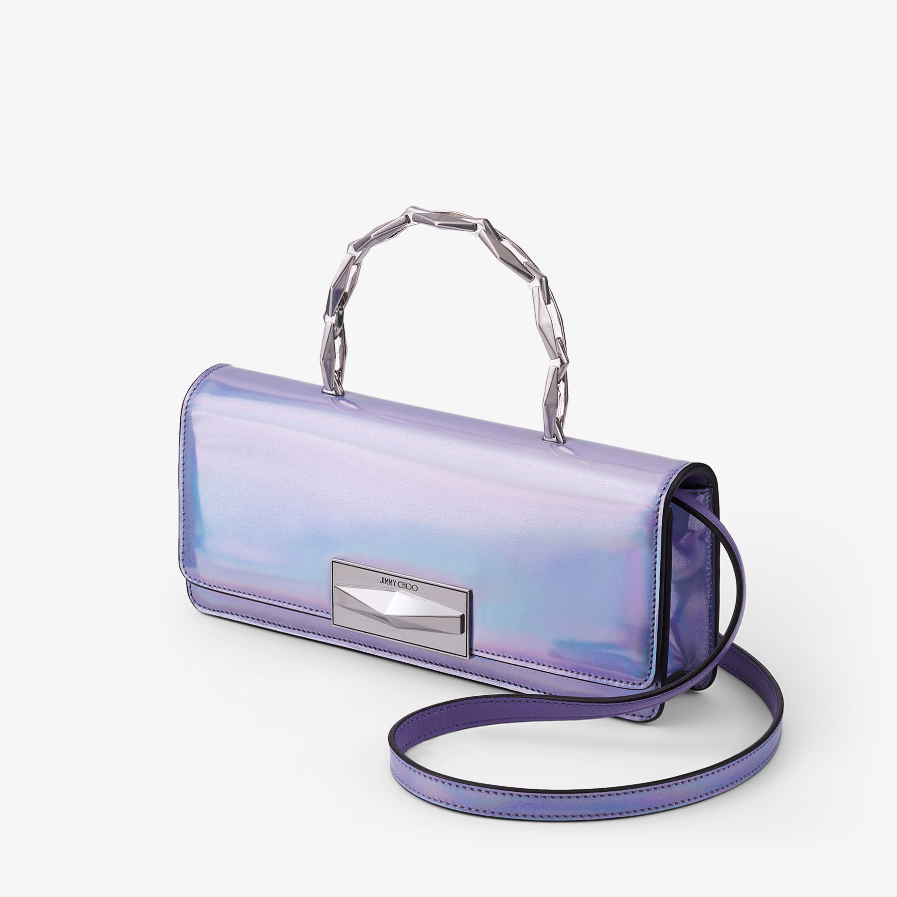 Jimmy choo purple bag discount
