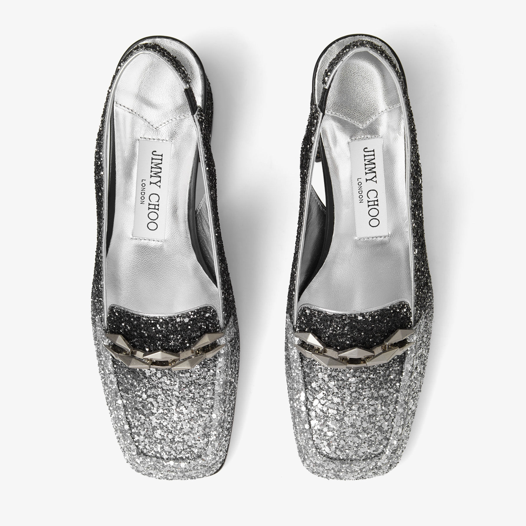 Jimmy choo glitter slingback sales
