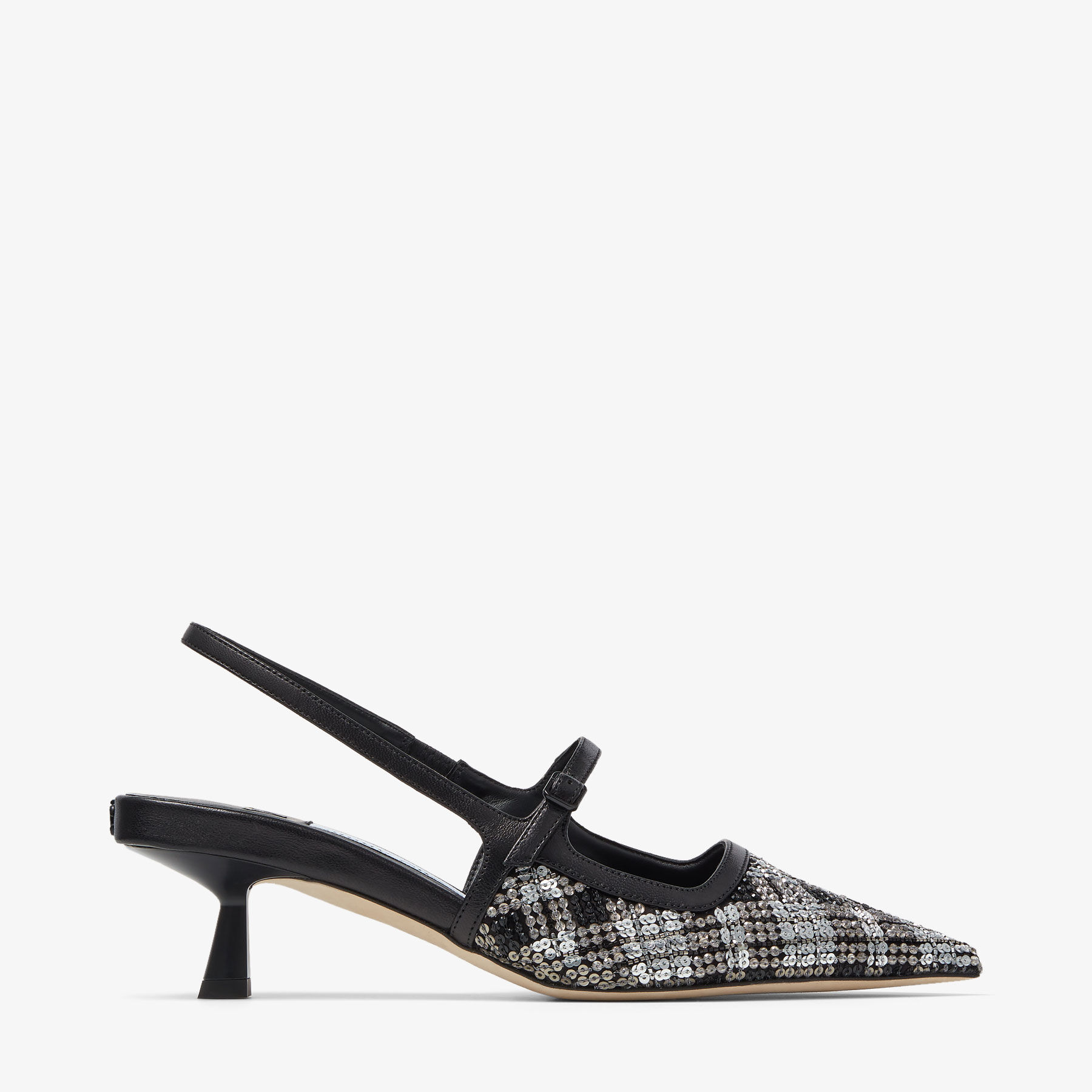 Black beaded pumps hot sale