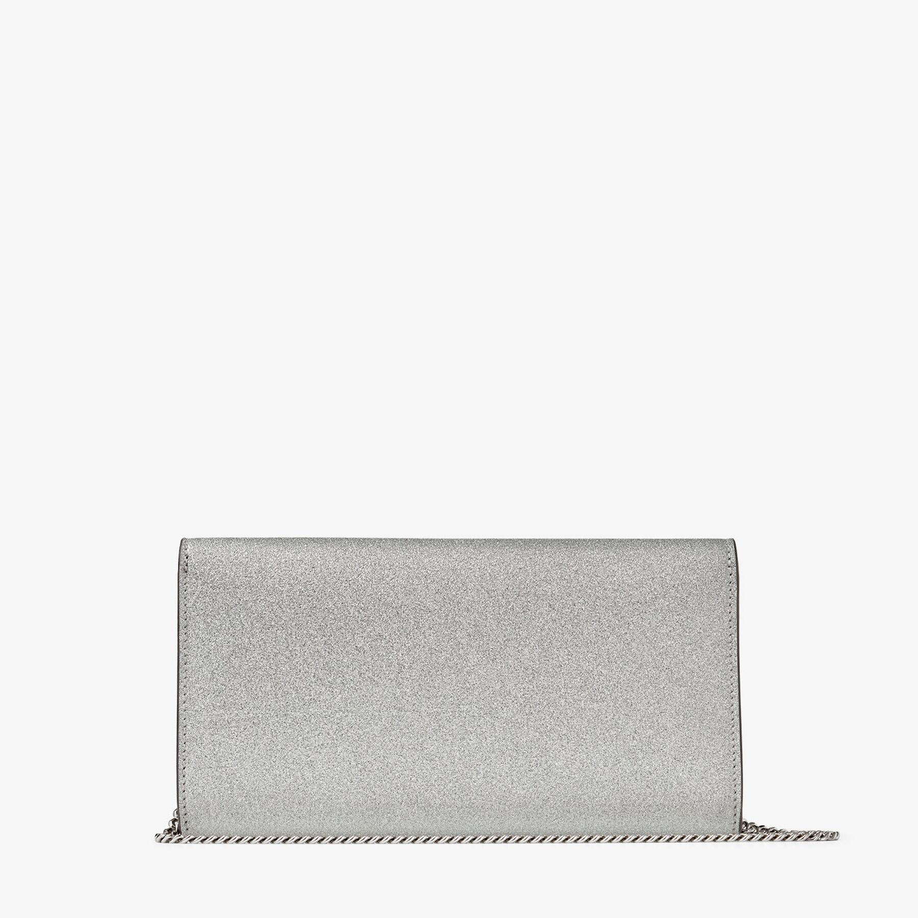 Jimmy choo clutch silver shop