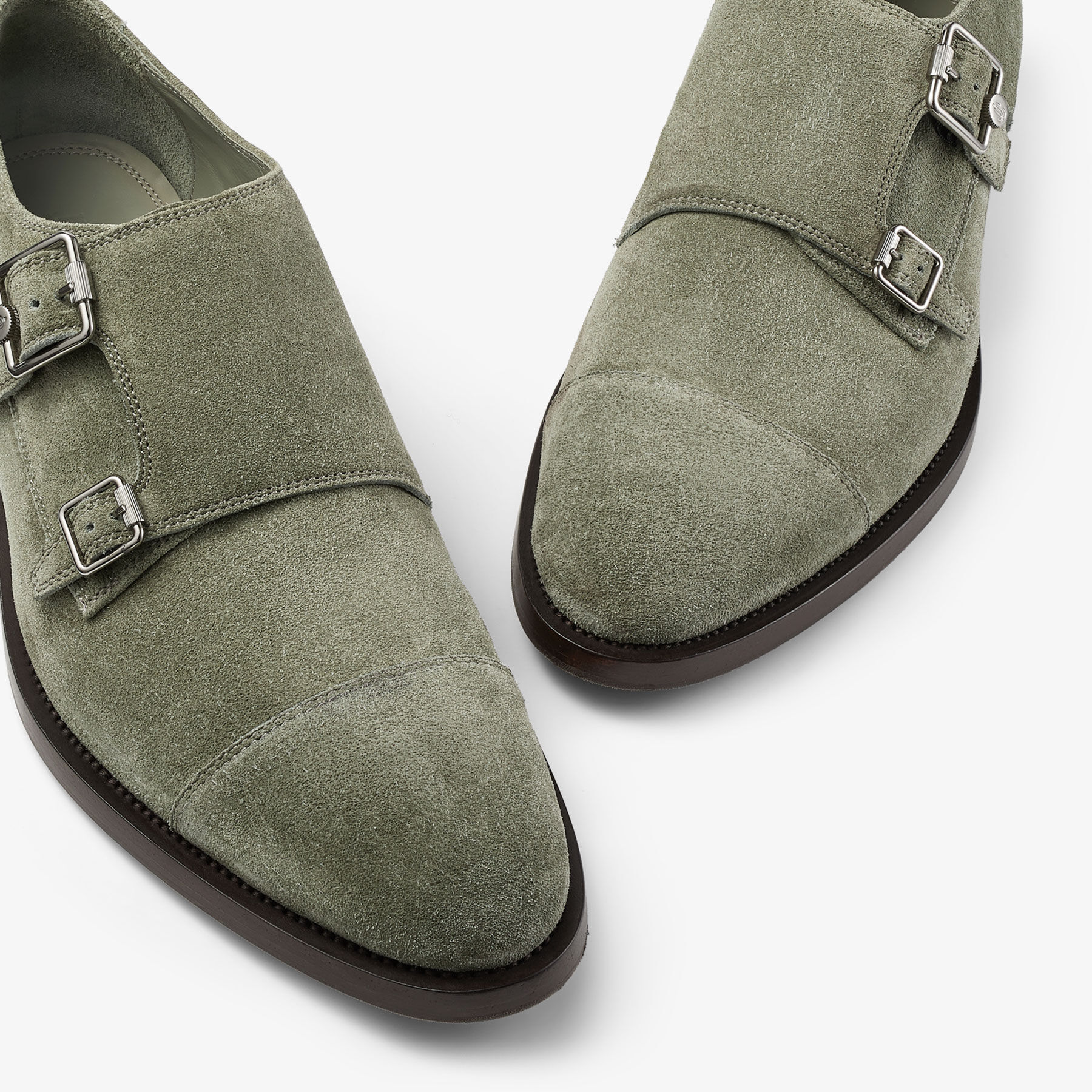Suede monk strap sale