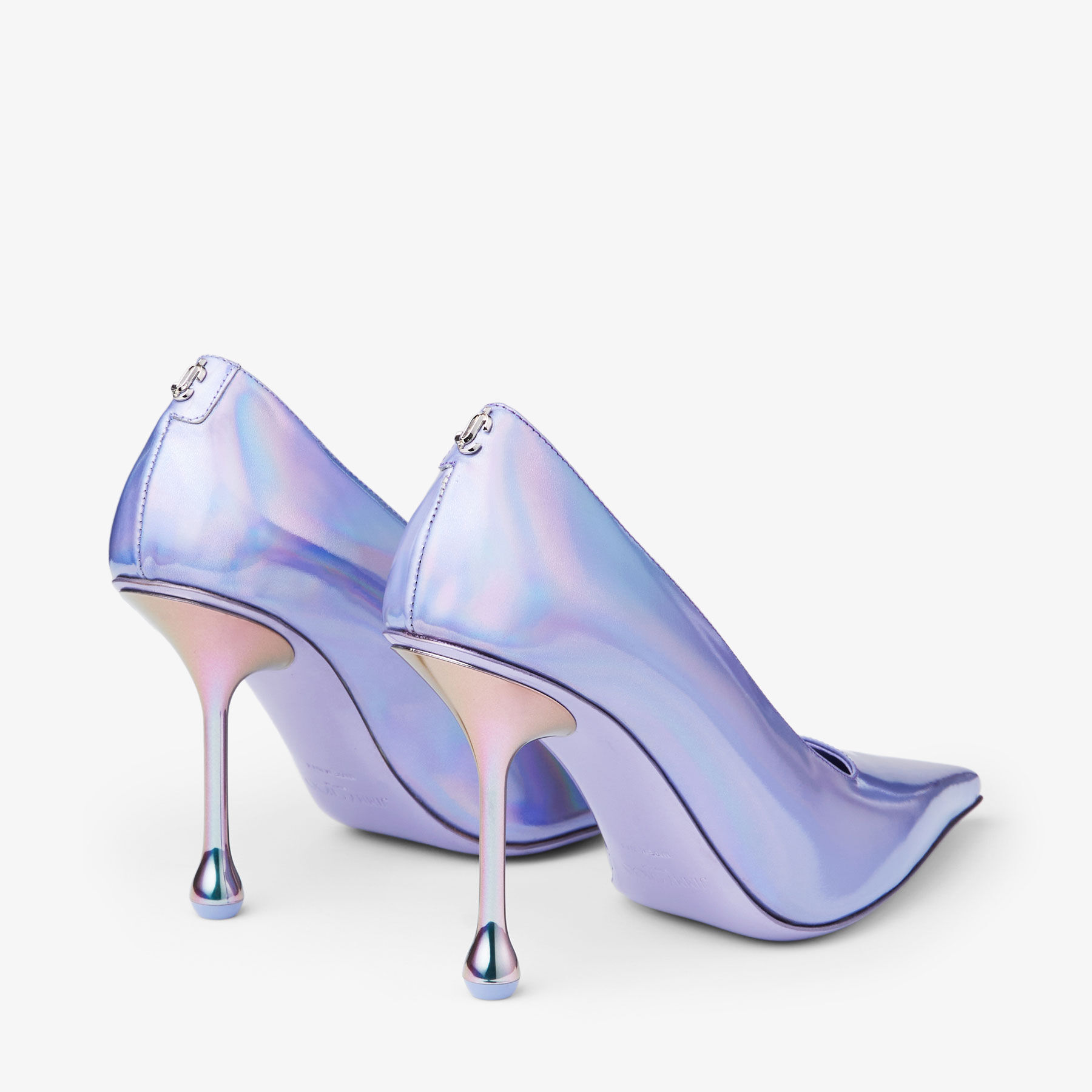 Ixia 95 Tanzanite Leather Pumps JIMMY CHOO