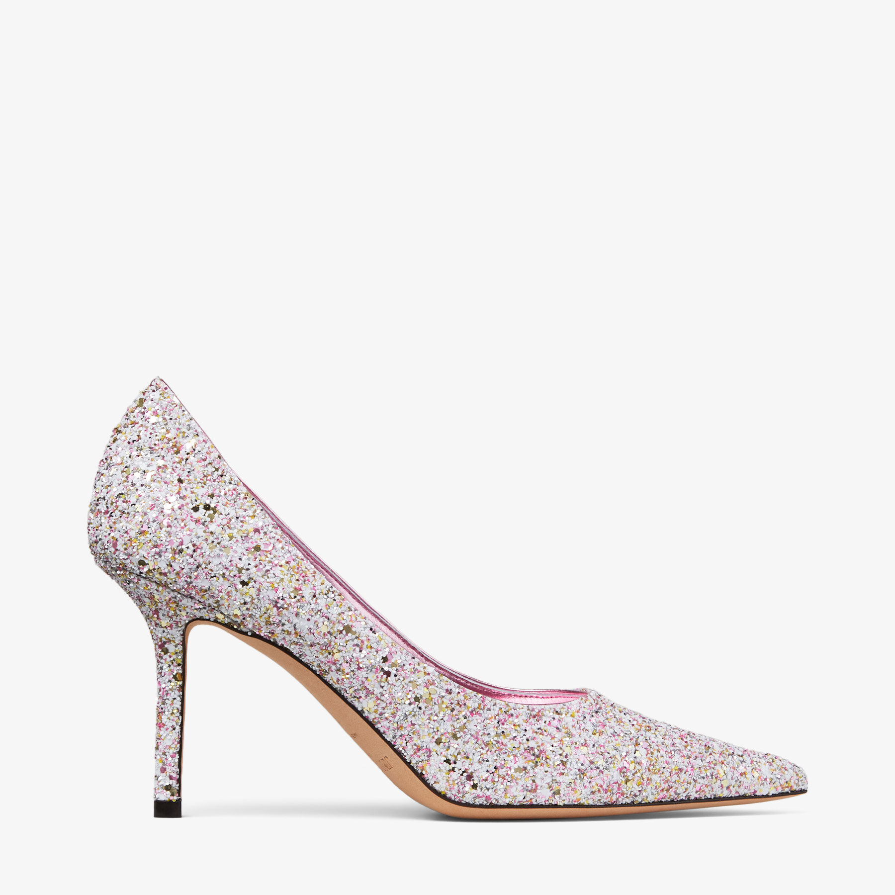 Jimmy choo decollete glitter online