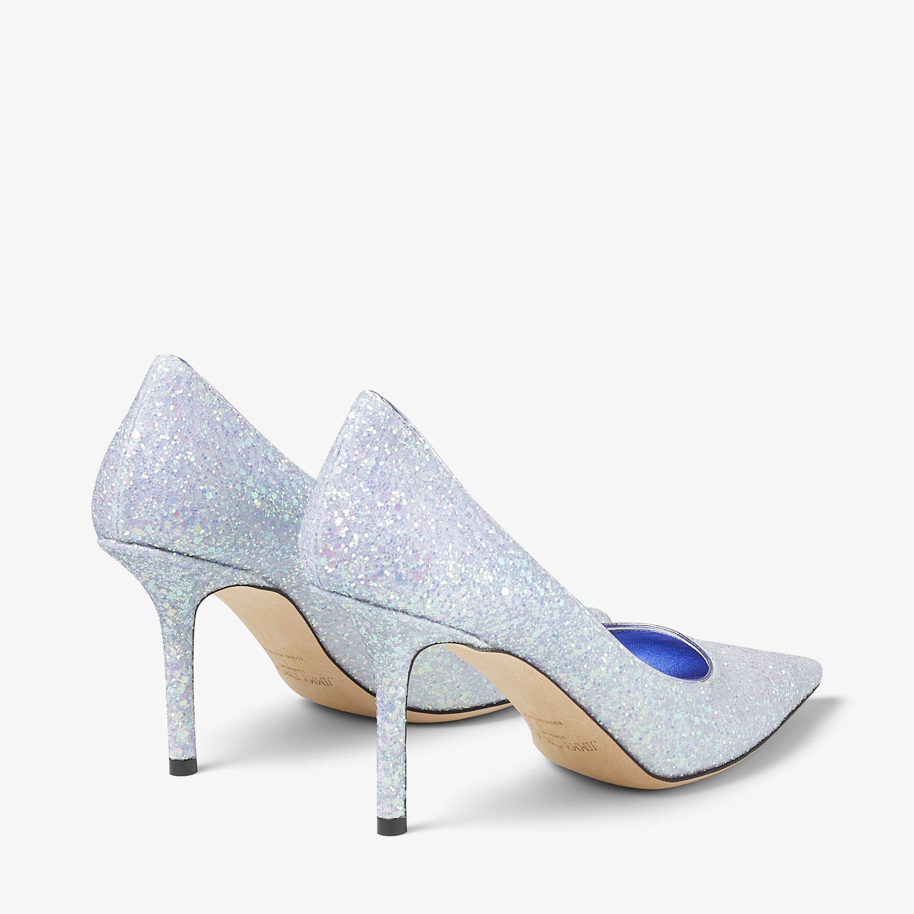 Navy 2025 glitter pumps