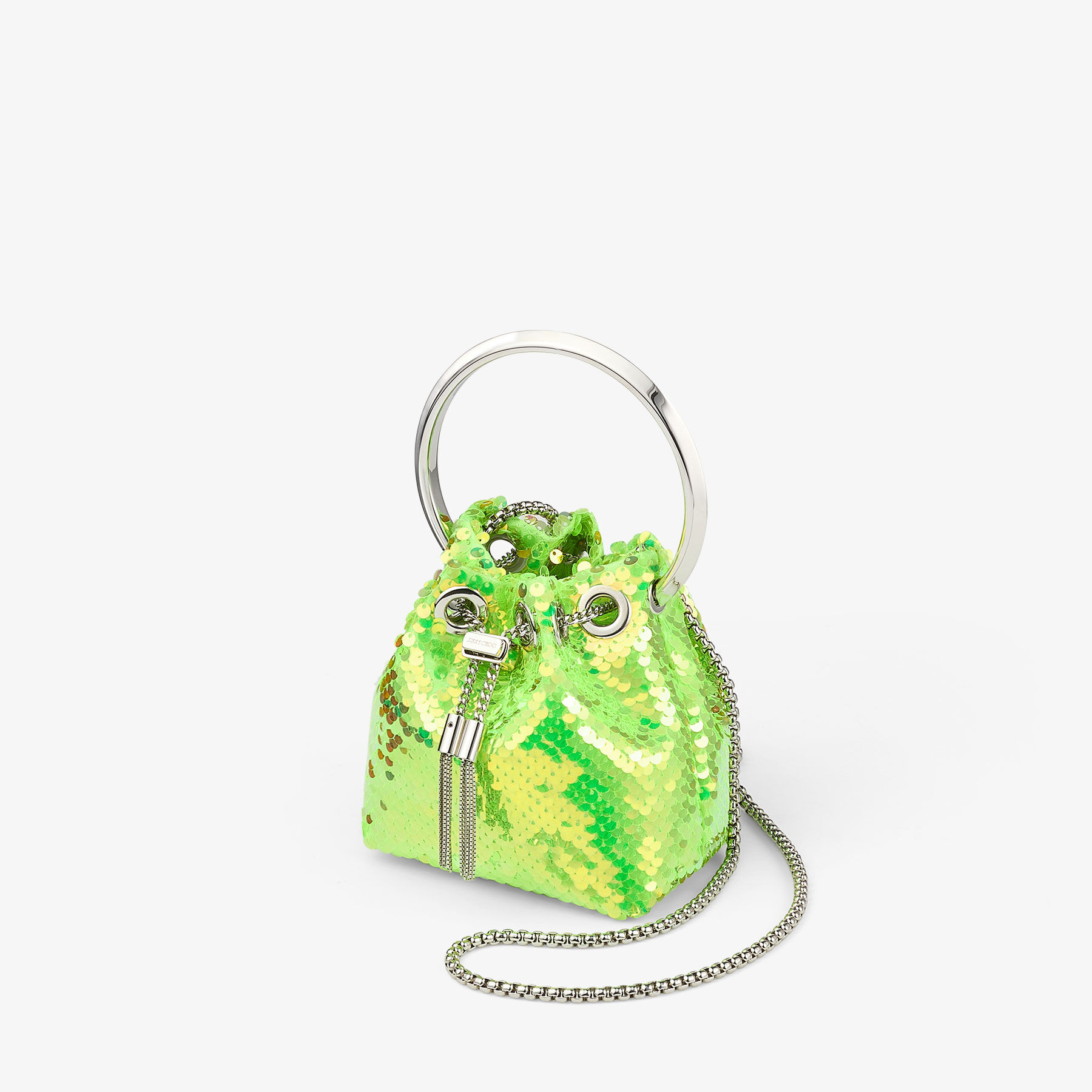 Jimmy choo green purse new arrivals