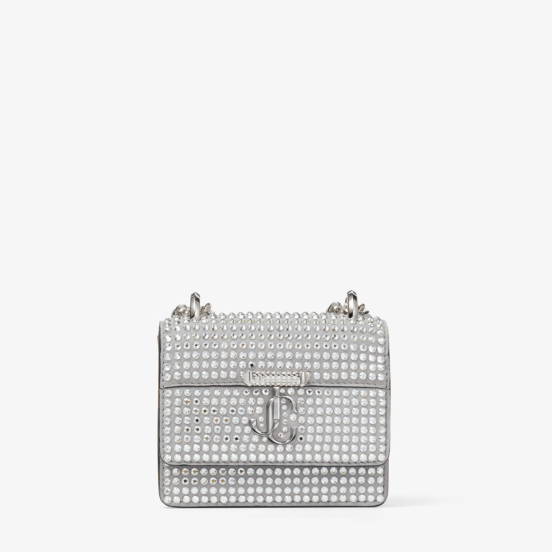 Jimmy choo silver clutch hotsell
