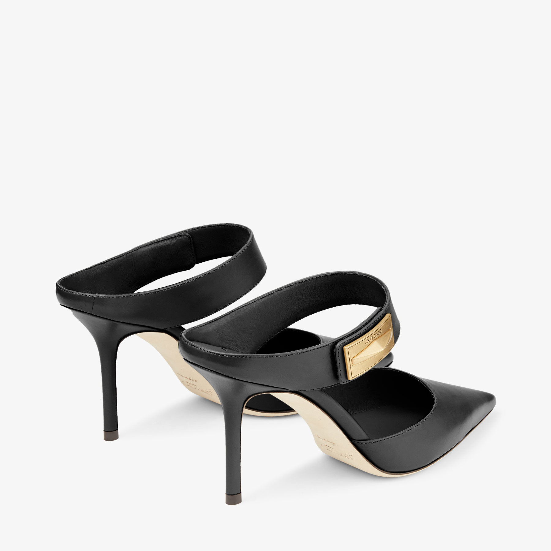 Jimmy choo hot sale high heel mules