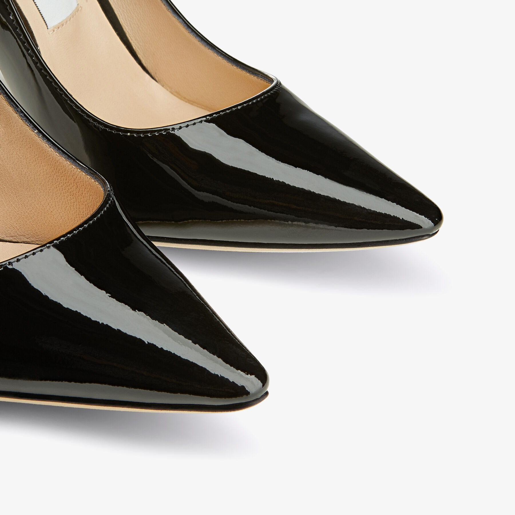 Black Patent Leather Pointy Toe Pumps | Romy 100 | Pre Fall 16 