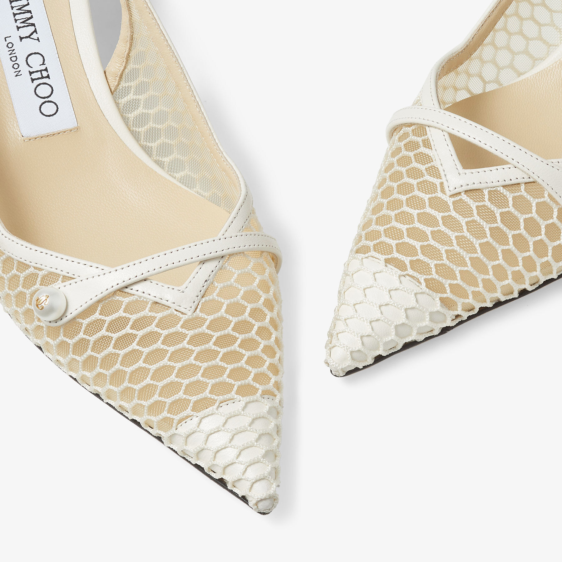 お値引き】Jimmy Choo メッシュバックストラップパンプス - fawema.org