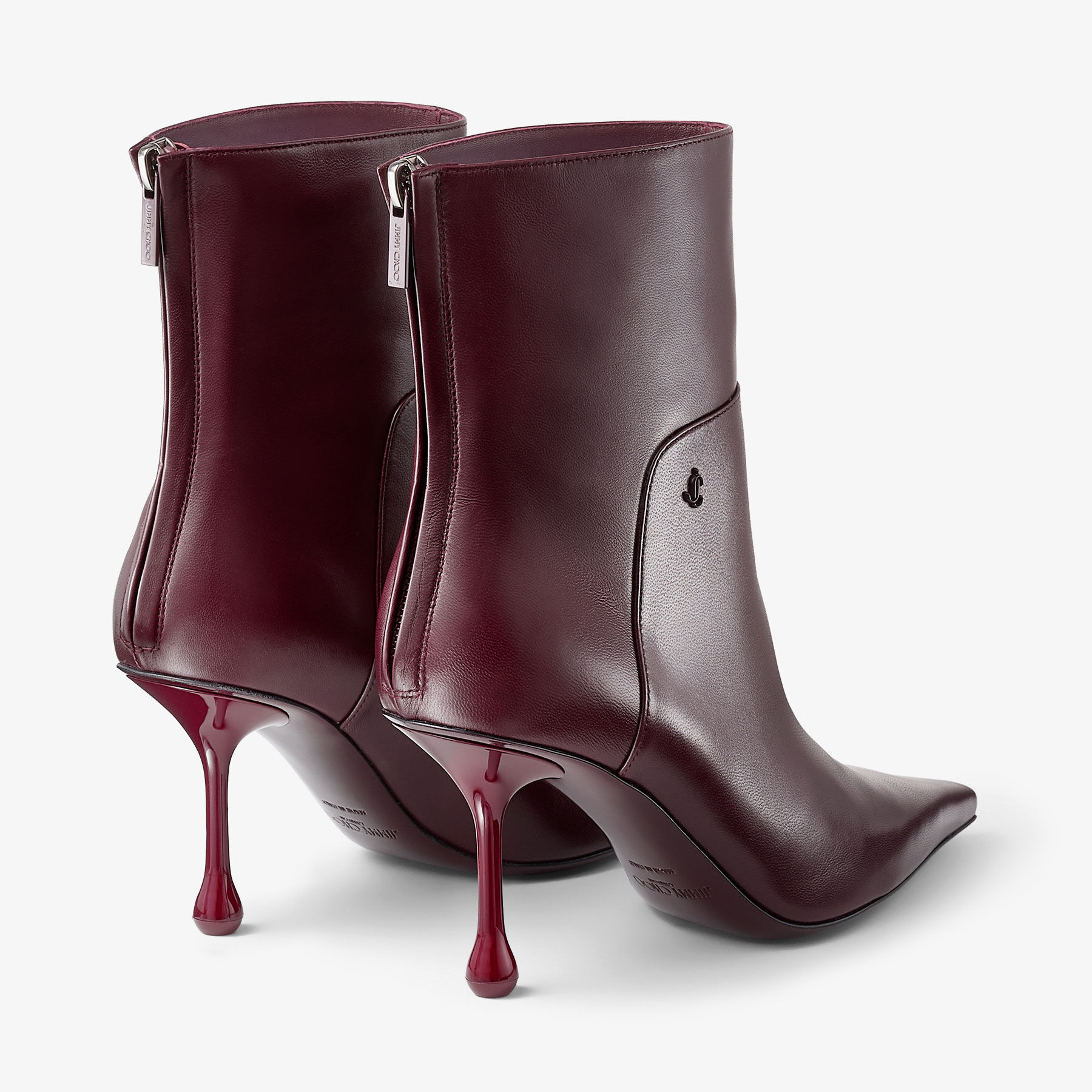 サイカス ANKLE BOOT 80 | ガーネットカラー ナッパレザー・ブーツ 
