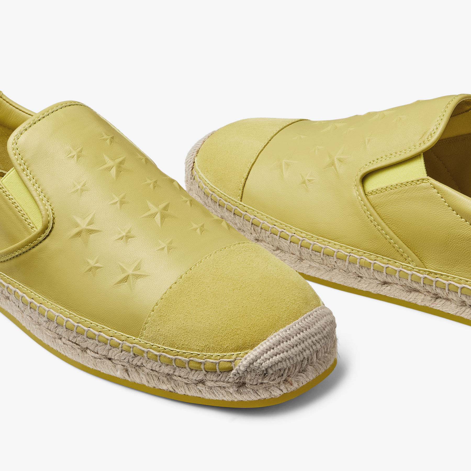 Ivan Espadrille|Sunbleached エンボス加工レザー・シューズ| ジミー 