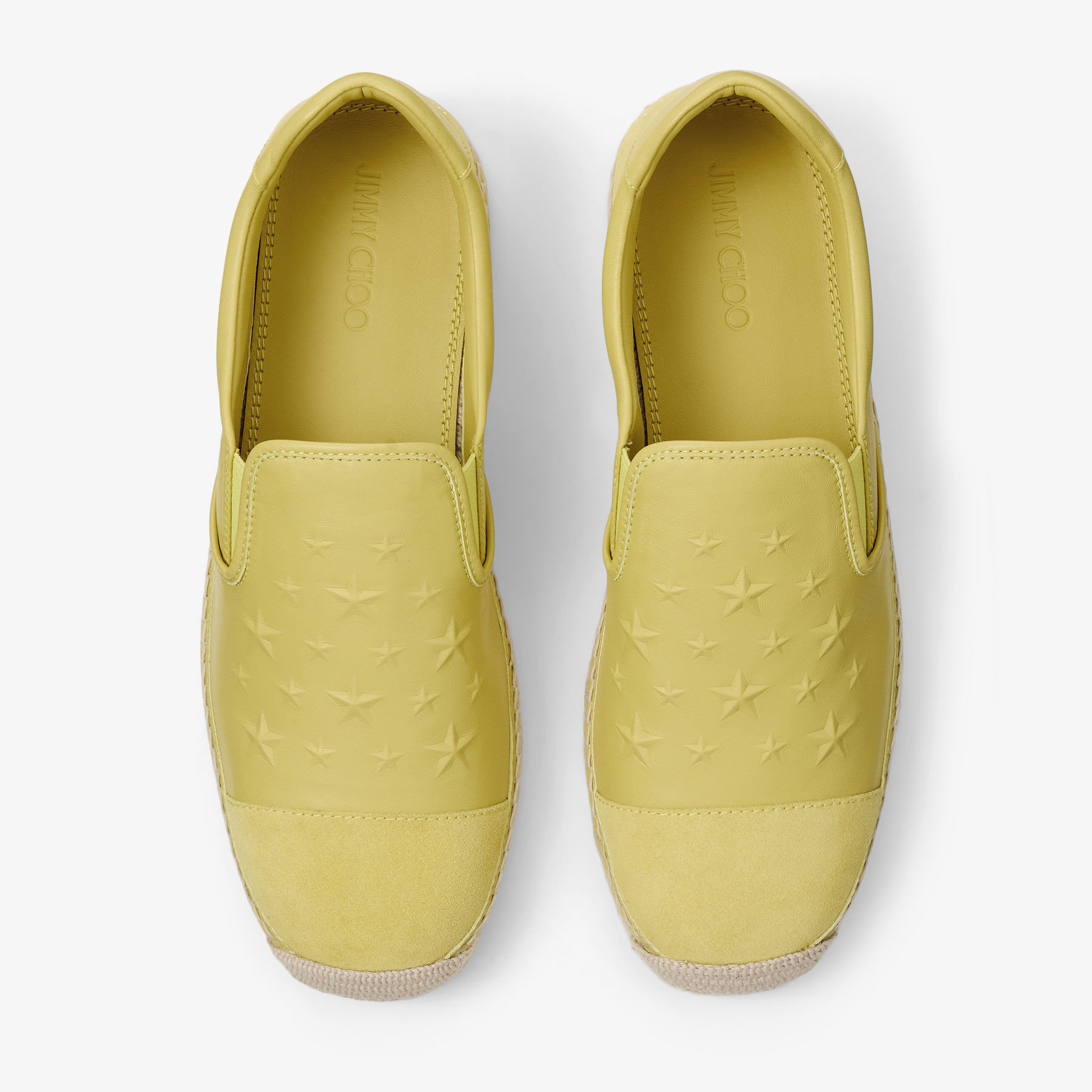 Ivan Espadrille|Sunbleached エンボス加工レザー・シューズ| ジミー 