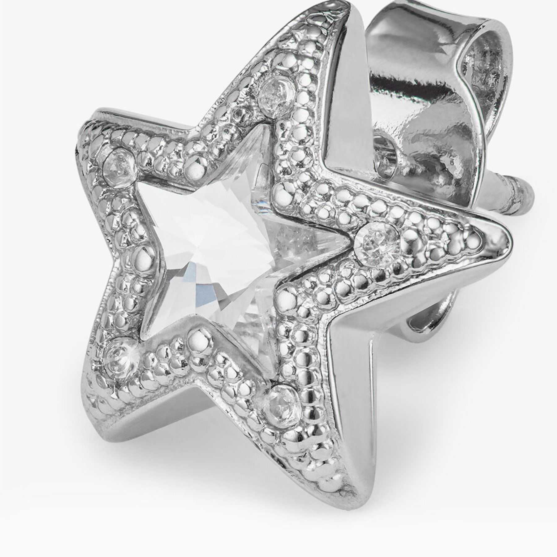スワロフスキークリスタル付き ゴールドフィニッシュメタル・JCスター スタッドピアス | JC Star Studs | ジュエリー・コレクション | ジミー  チュウ JP