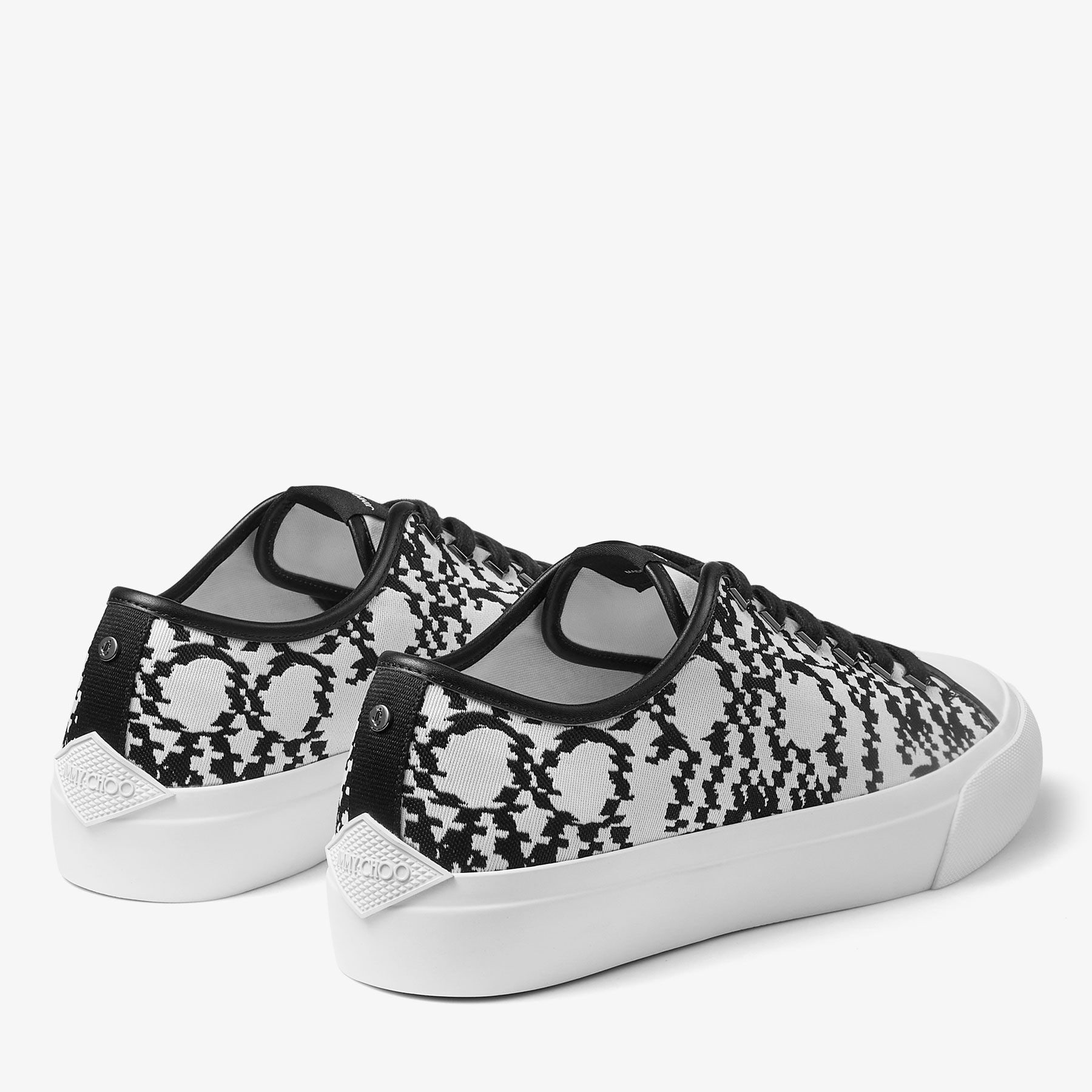 Palma/M | Black X White ディストーテッド ジミー チュウ ジャカード 