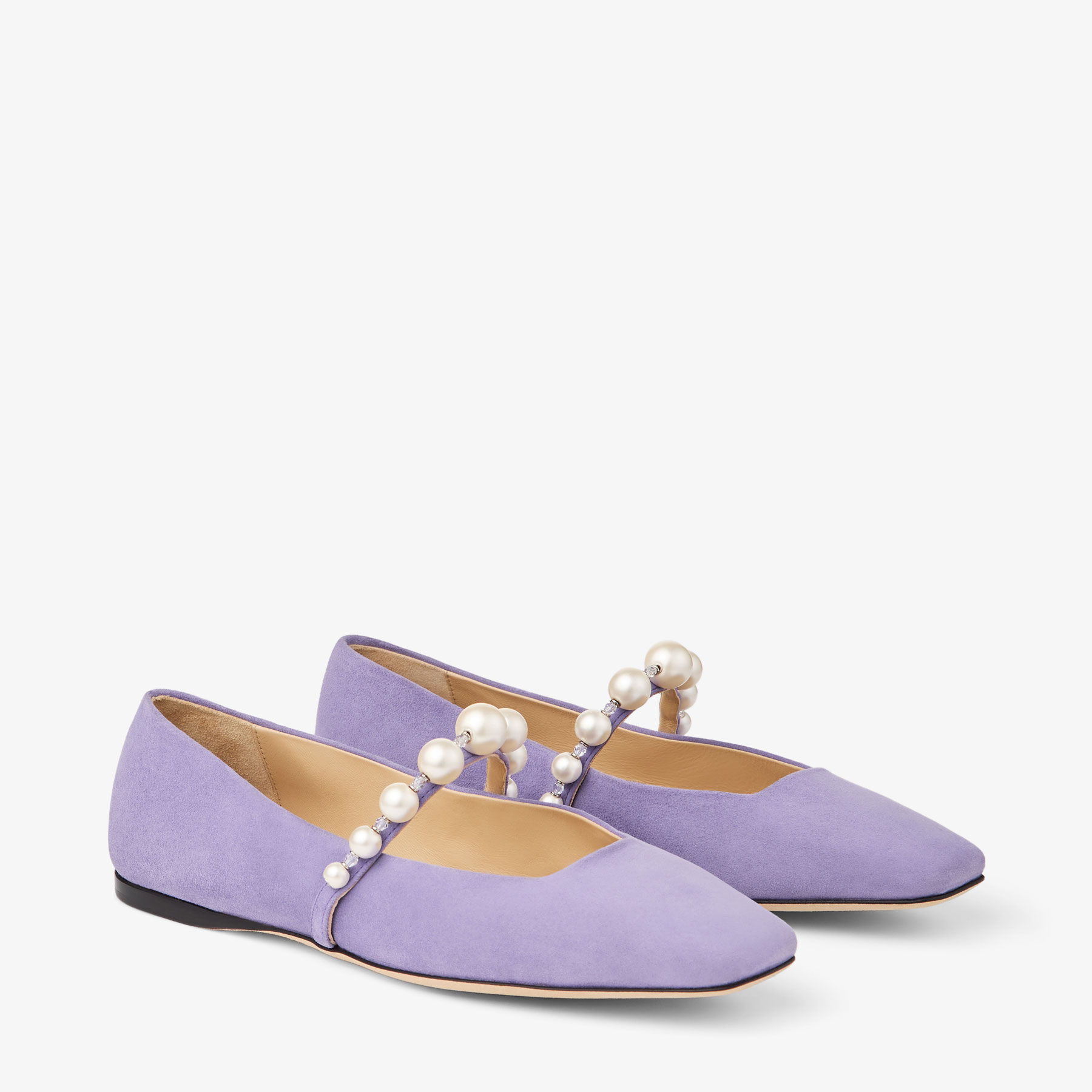Jimmy choo pearl flats sales