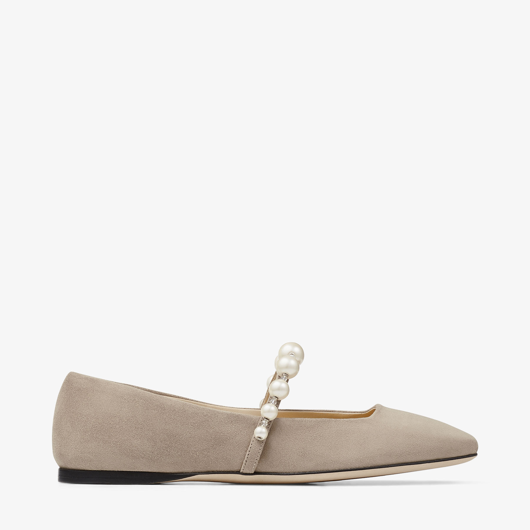 Ade Taupe Suede Flats JIMMY CHOO AU