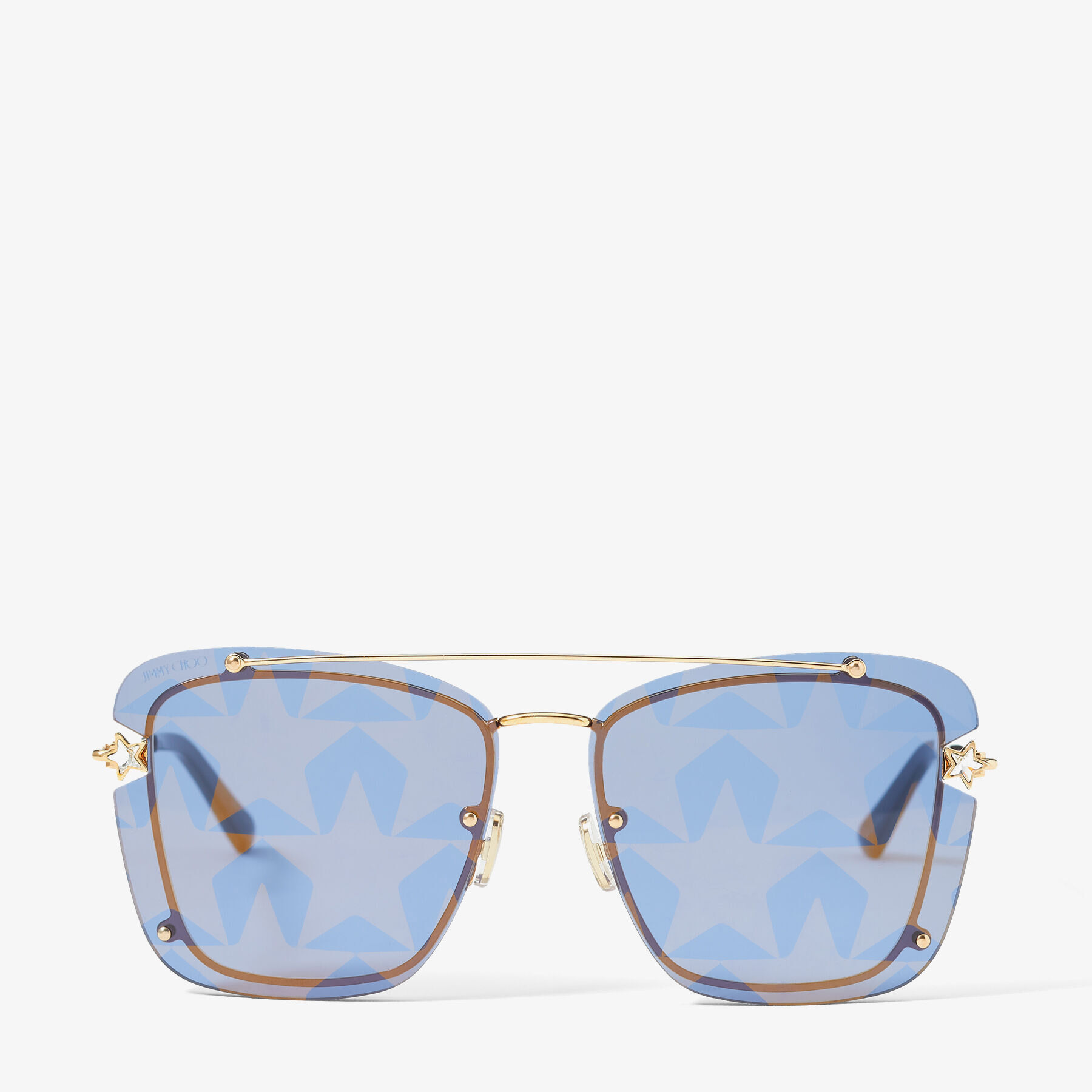 Jimmy choo sunglasses blue 2025