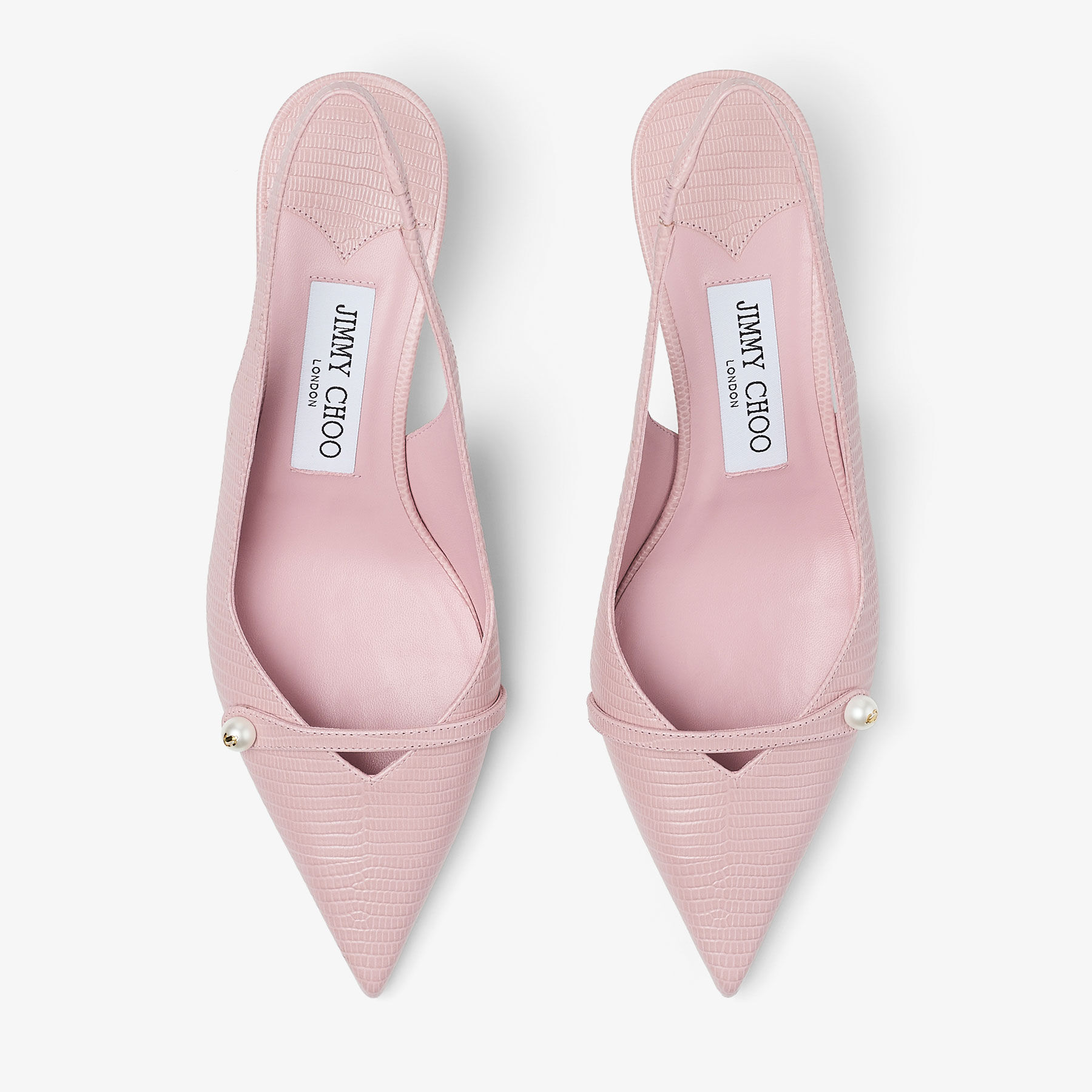 Amita 45 Rose Lizard Print Pumps JIMMY CHOO AU