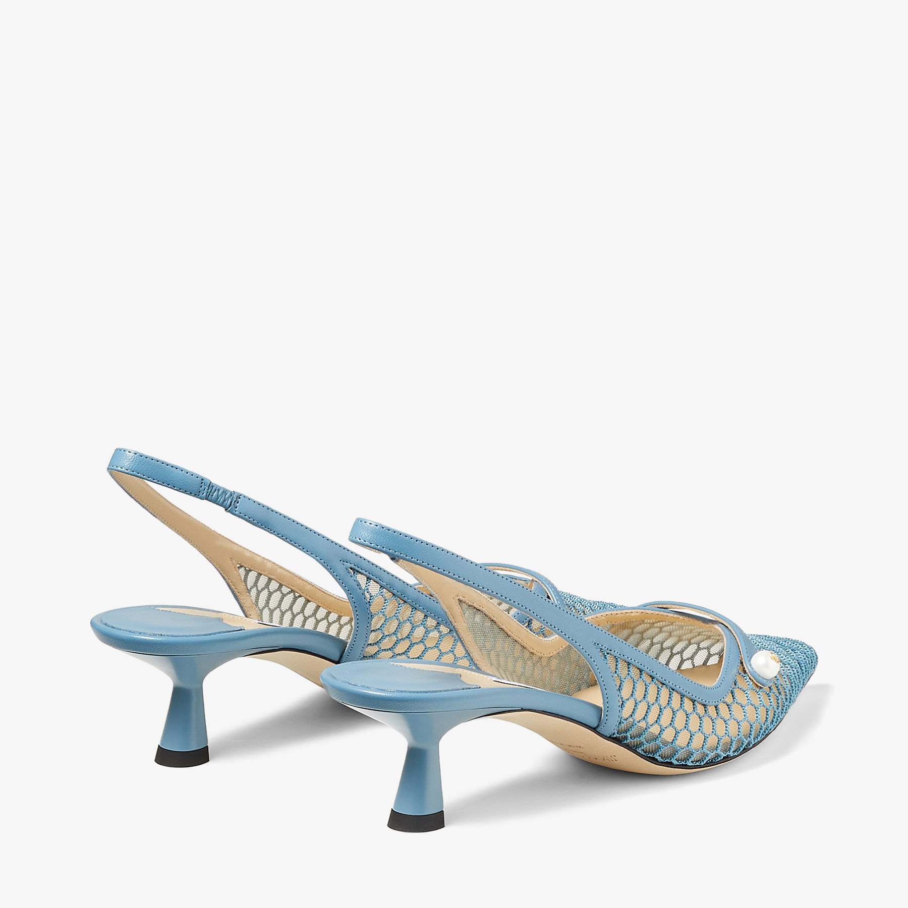 Light blue slingback shoes sales