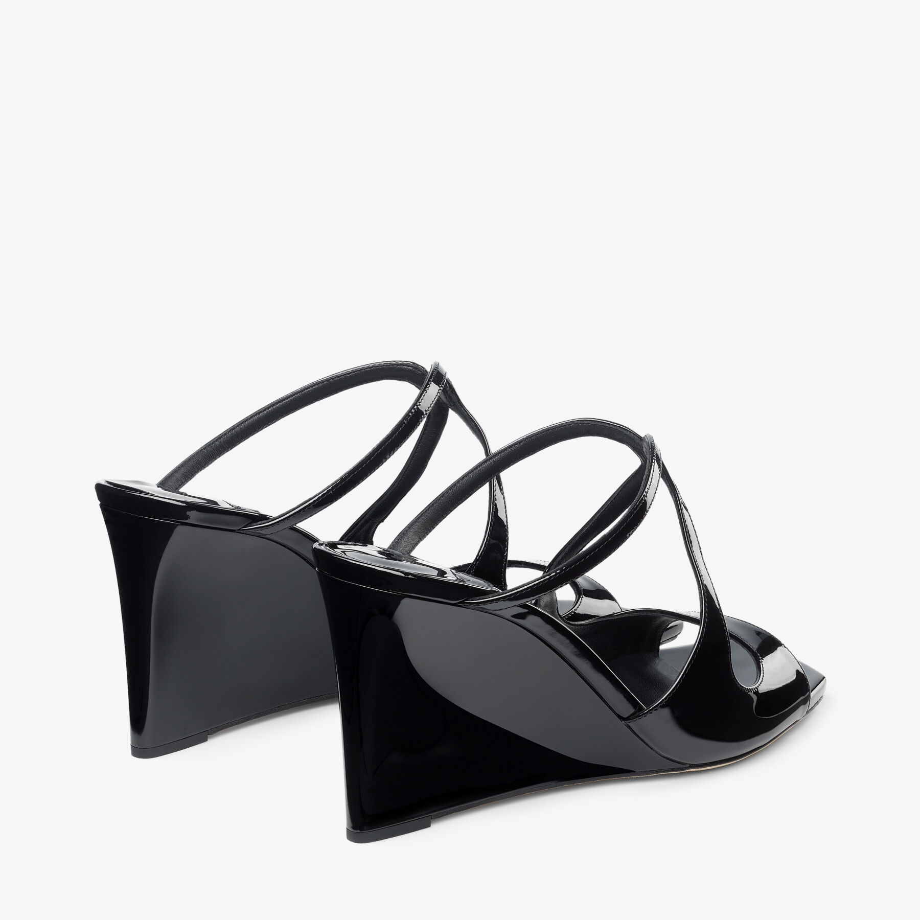 Jimmy choo patent leather wedge clearance
